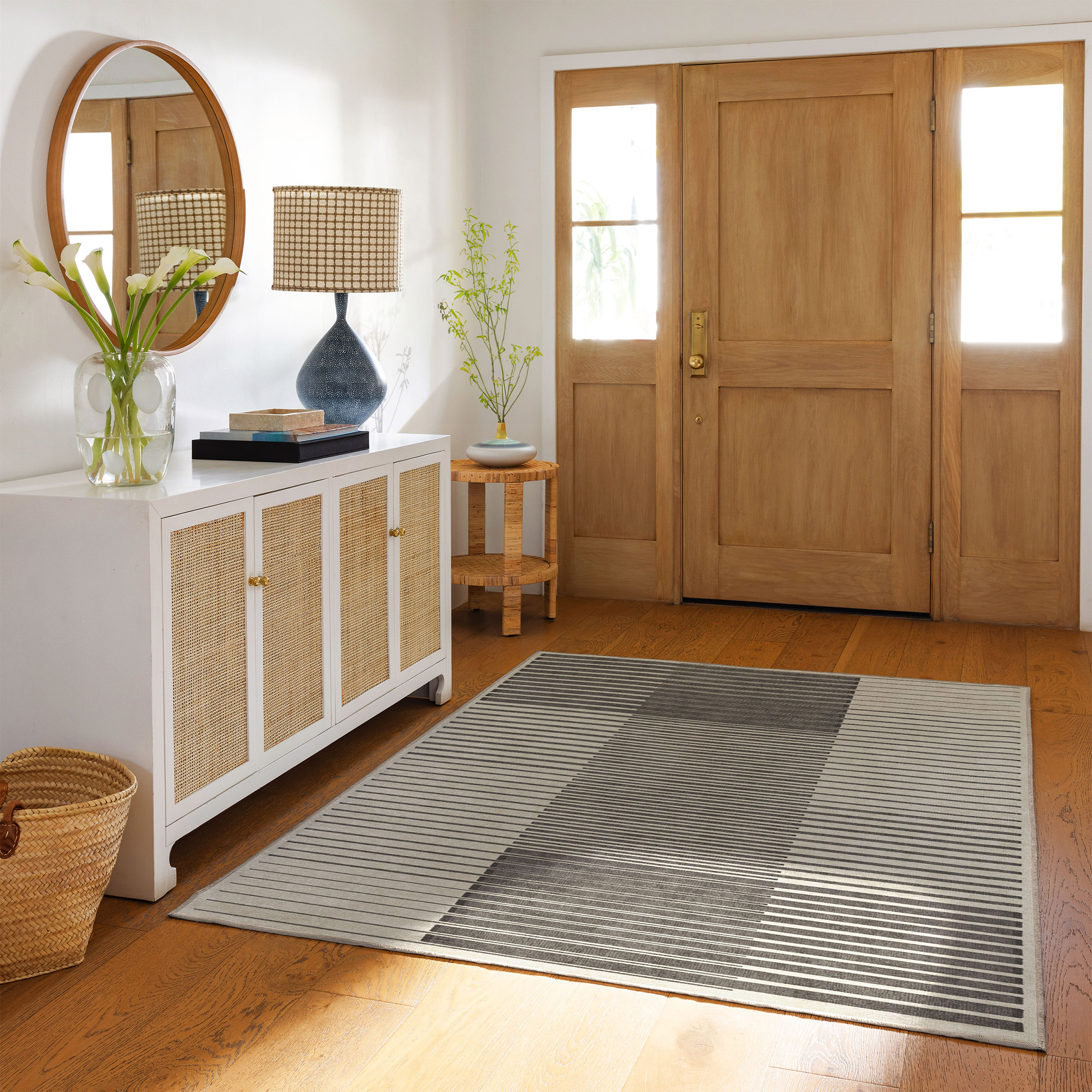Ruggable Flatwoven Washable Gradasi Rug  5’ x 7’