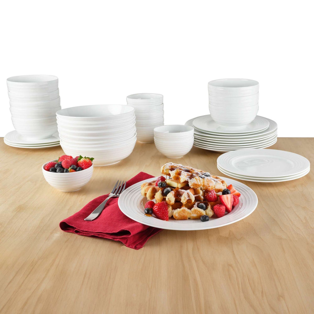 Mikasa Ciara 40-piece Bone China Dinnerware Set | Costco Mikasa Ciara 40-piece Bone China Dinnerware Set | Costco