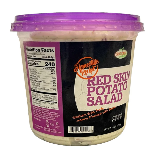 GOLDEN TASTE INC. RDSKIN POT SALAD 45 OZ (2.81 LBS)