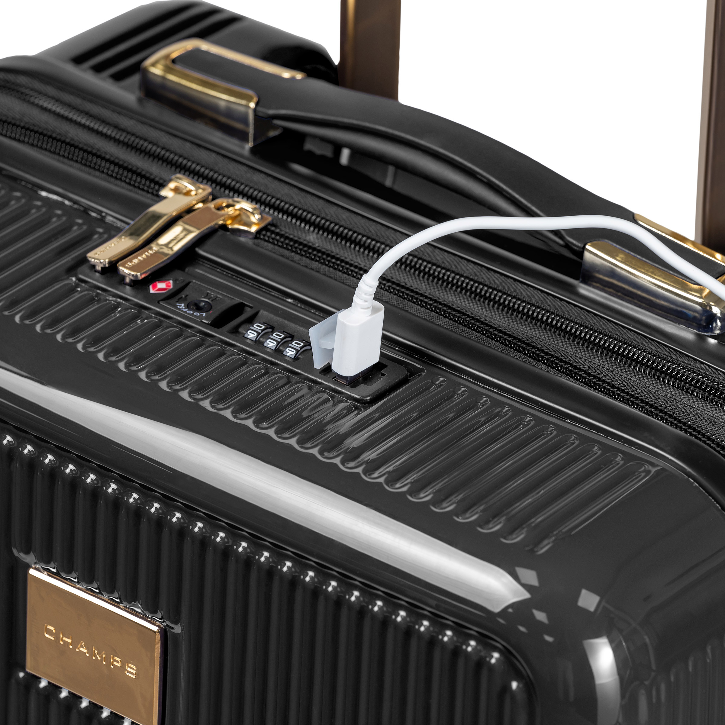 Champs Luxe 3-piece Expandable Hardside Luggage Set | Costco