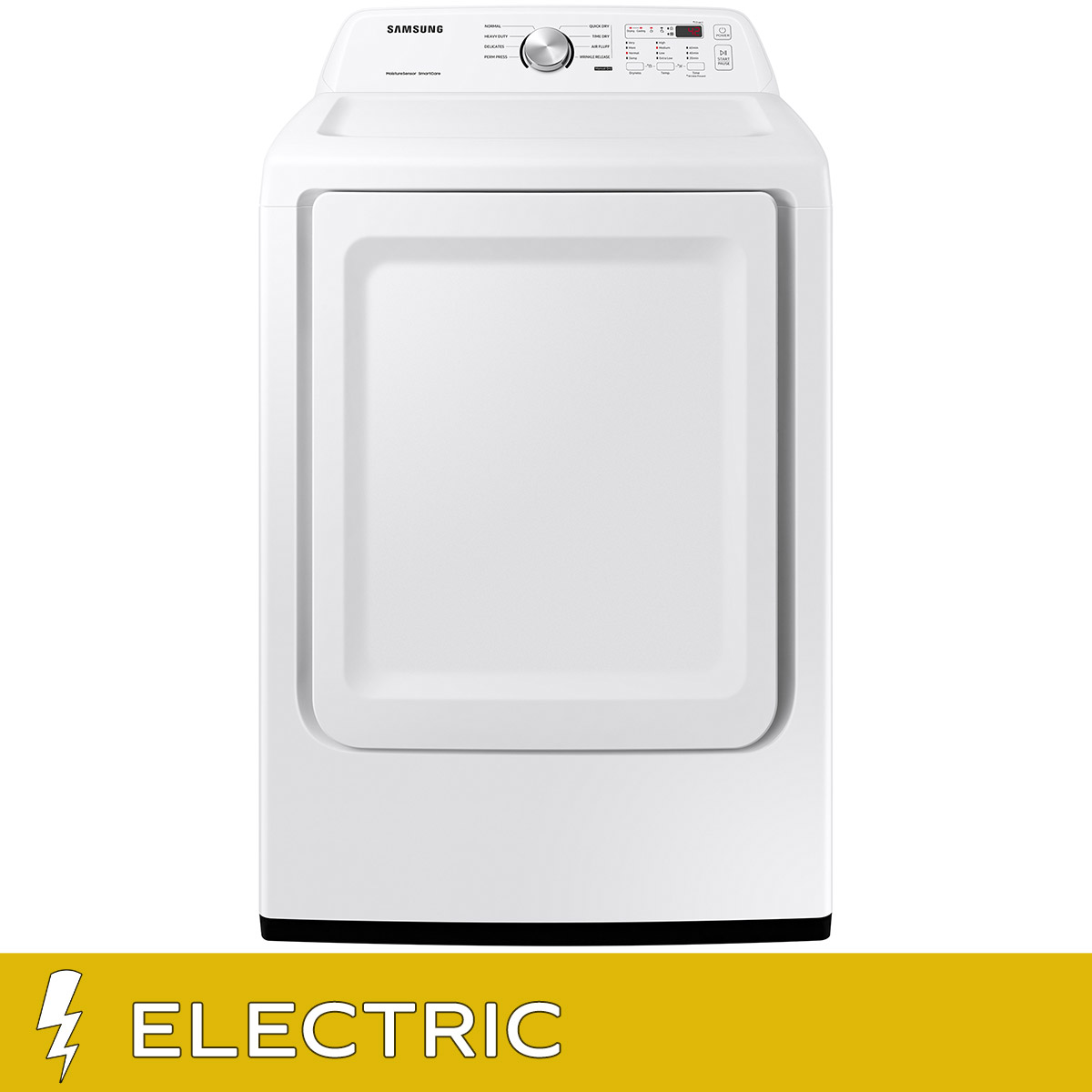 Samsung 7.2 cu ft. White Electric Dryer with Sensor Dry | Costco