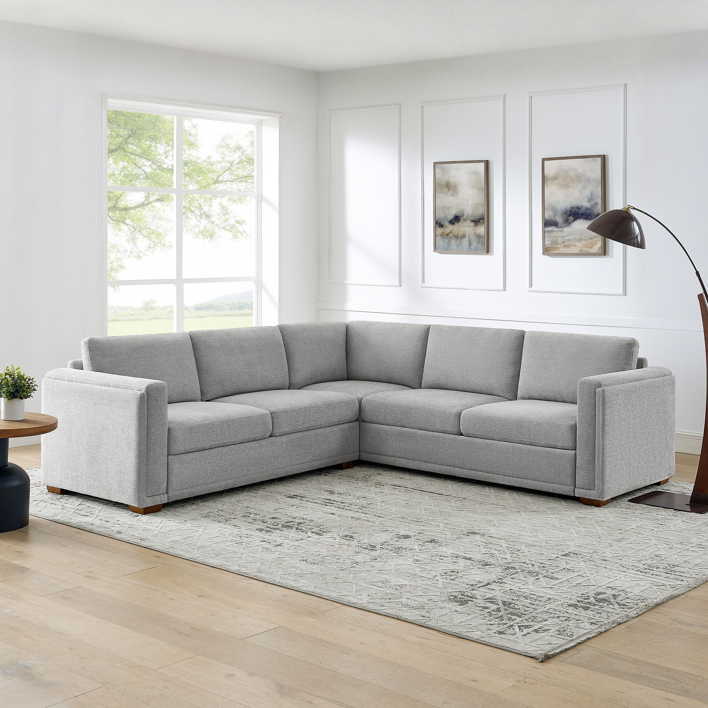 Thomasville 2-Piece Fabric Sectional | Costco