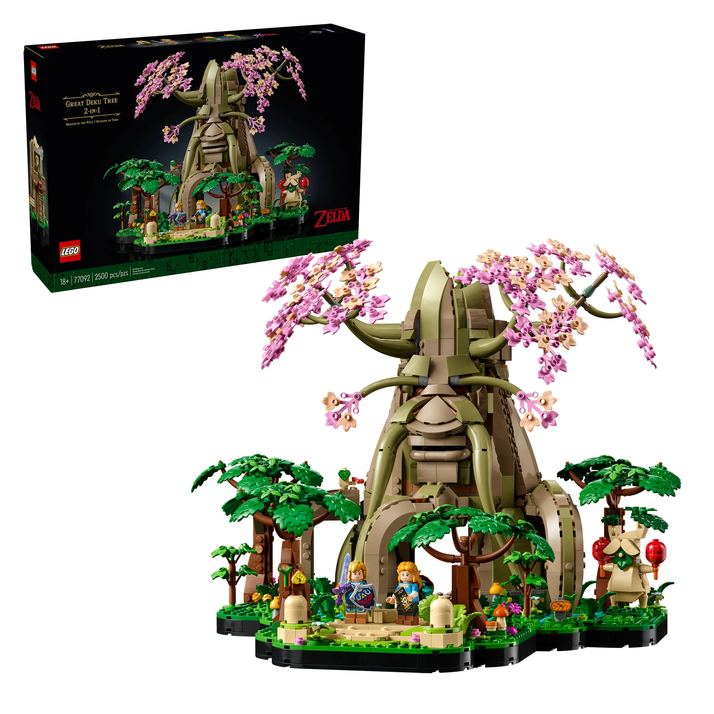 LEGO The Legend of Zelda Great Deku Tree 2-in-1 Building Set 77092