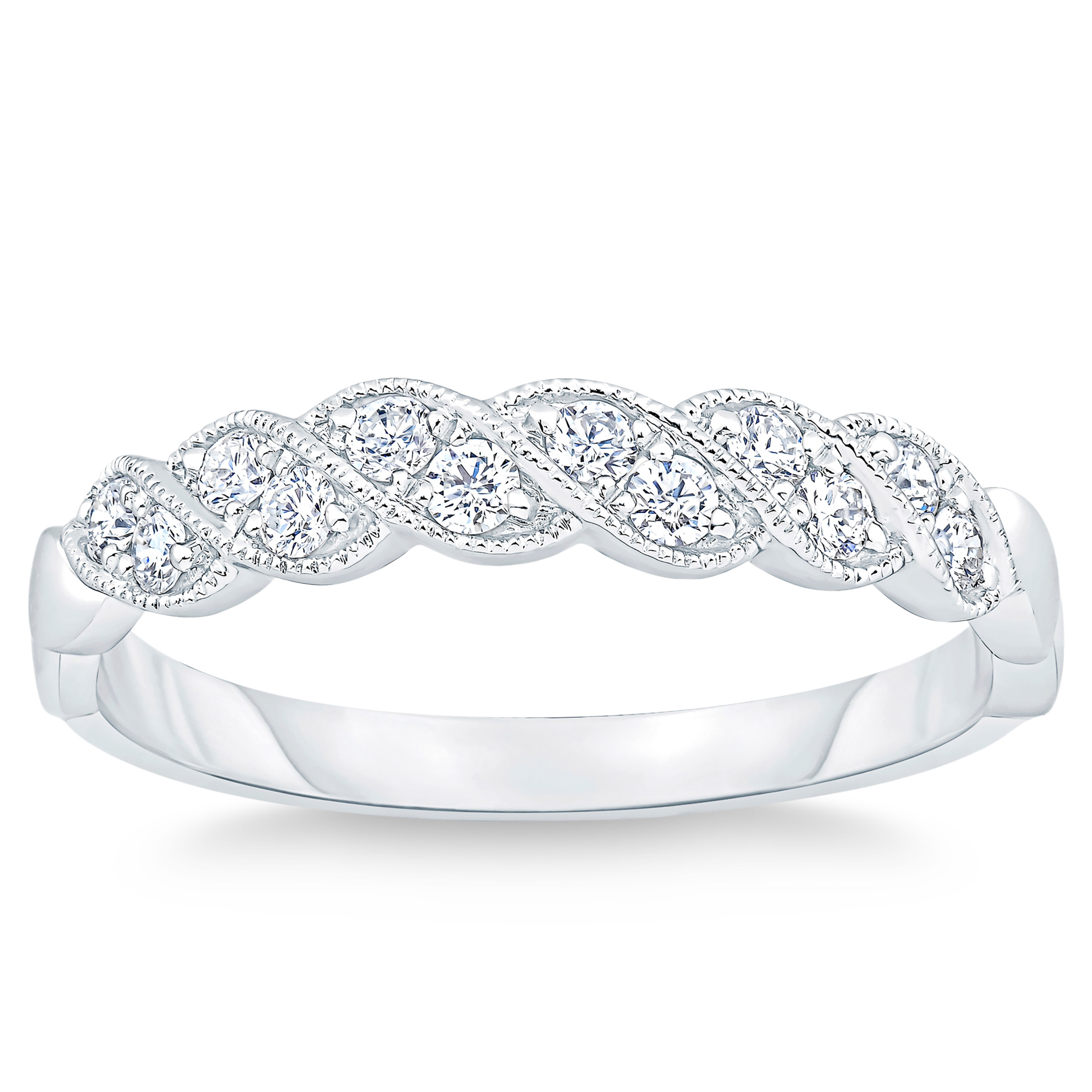 Round Brilliant Diamond Band (0.25 ctw)