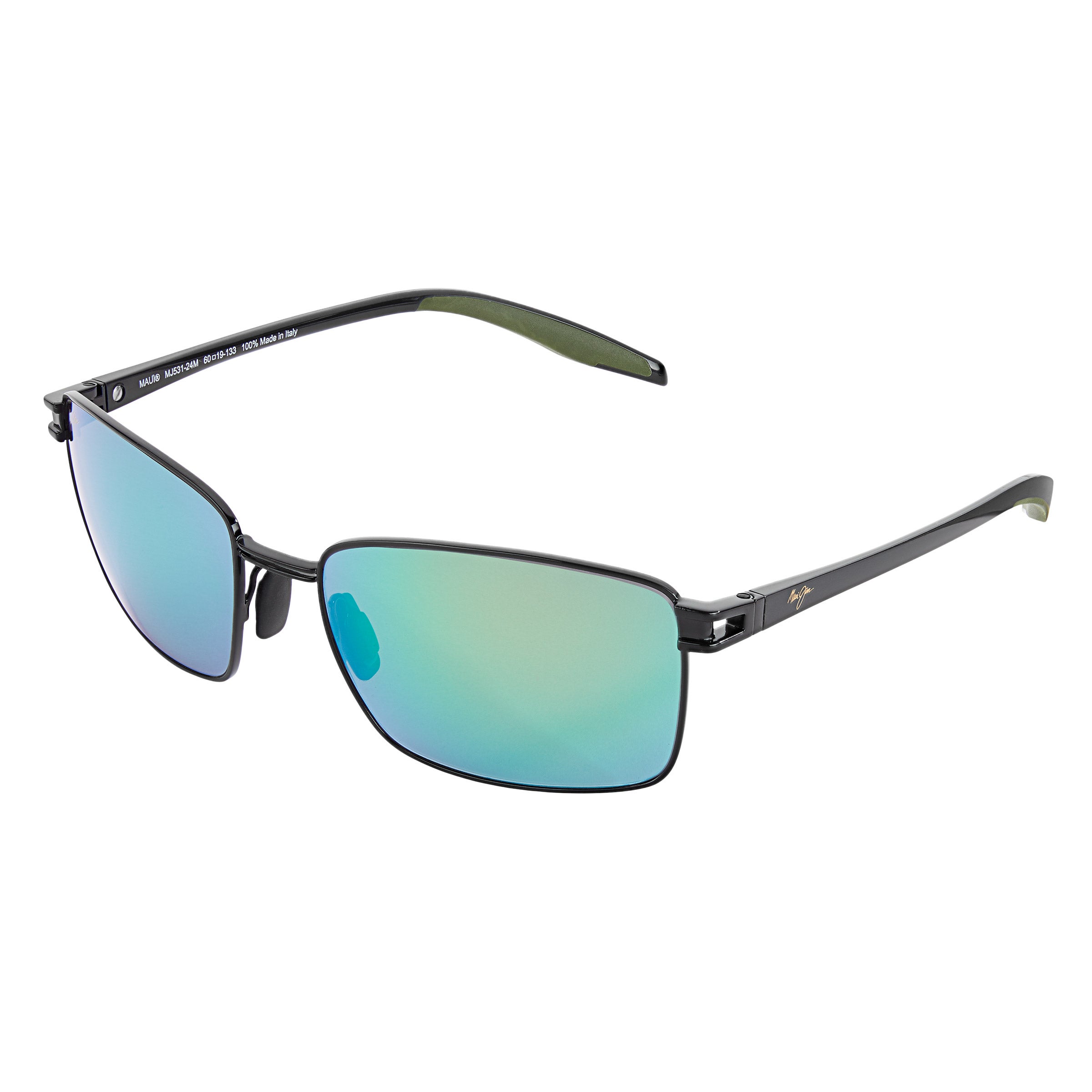 Maui Jim Cove Park GM531-24M Black Olive Maui Green Polarized
