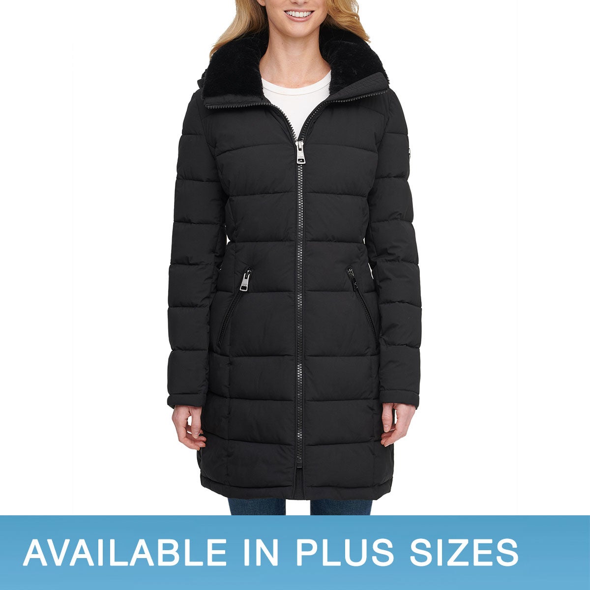 Andrew Marc Ladies' Long Stretch Parka | Costco Andrew Marc Ladies' Long Stretch Parka | Costco