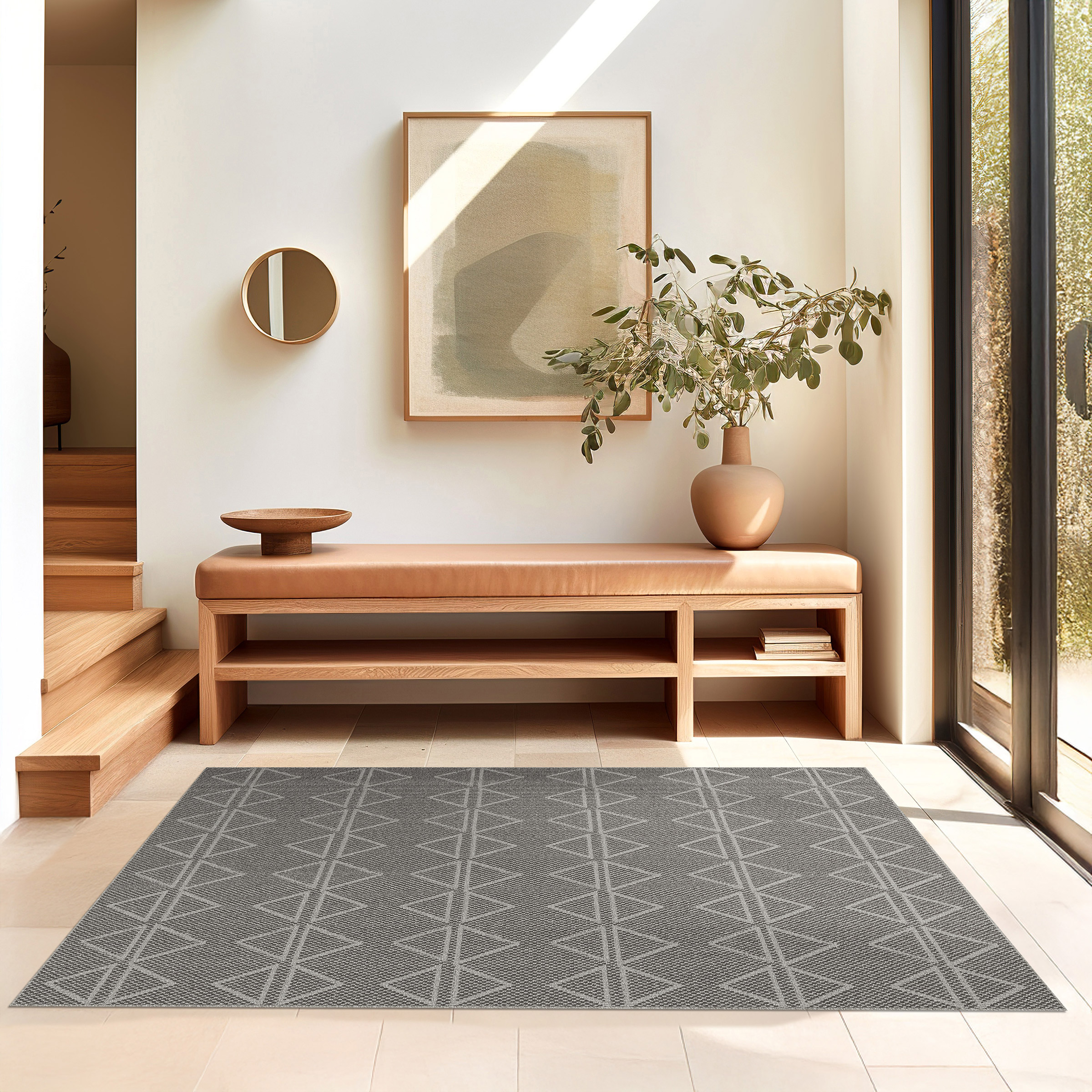Lyon Rug by Baldosa, Grey Mountain, 4' x 6' | Costco