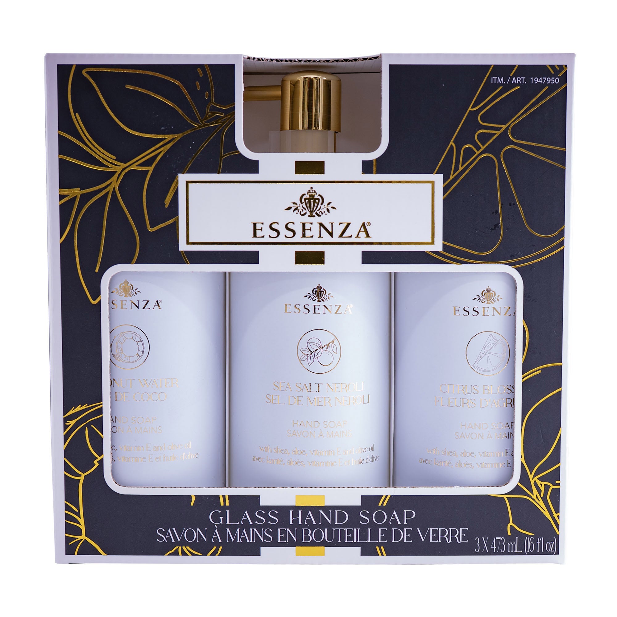 Essenza White Glass Hand Soap, 3 × 473 mL | Costco