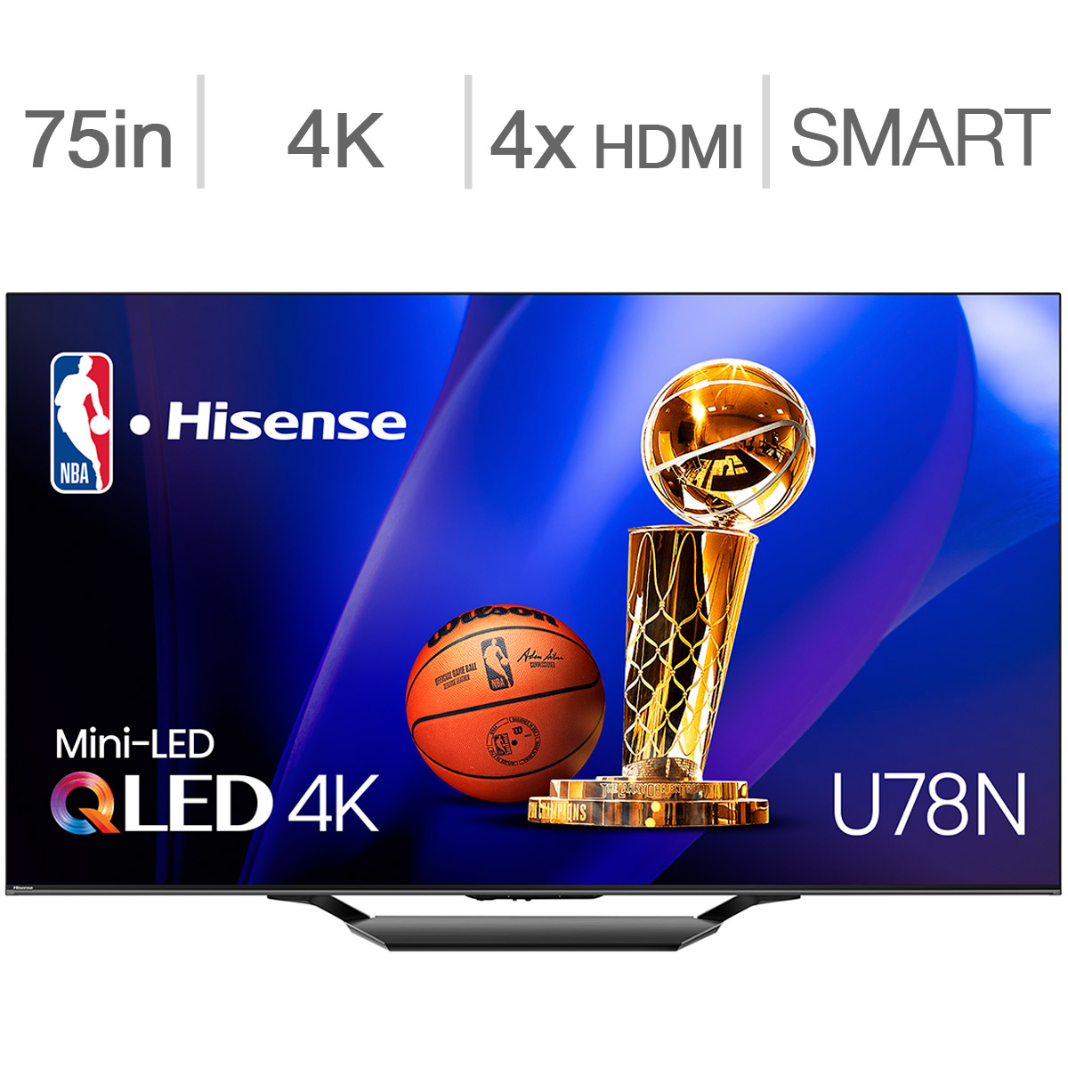 Hisense 75" Class - U78N Series - 4K QLED Mini LED Pro TV