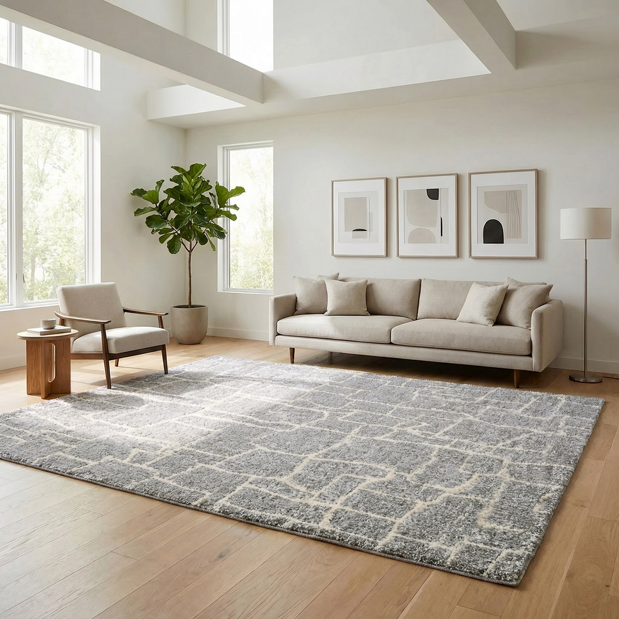 Gertmenian Turin Area Rug, Marais Gray, 8'8” x 13' | Costco