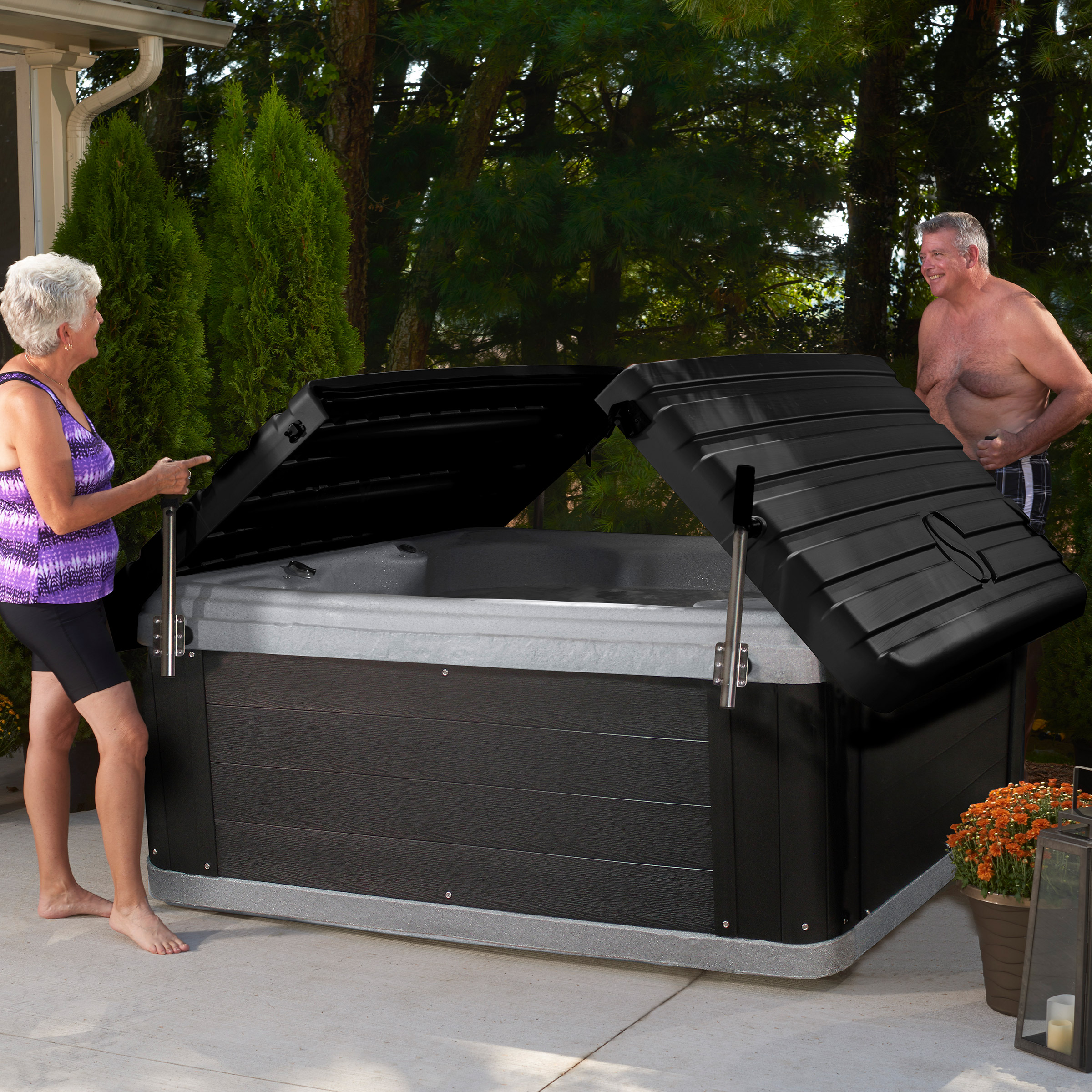 Strong Spas Evolve 40-Jet, 6-person Hardcover Rotomolded Spa | Costco