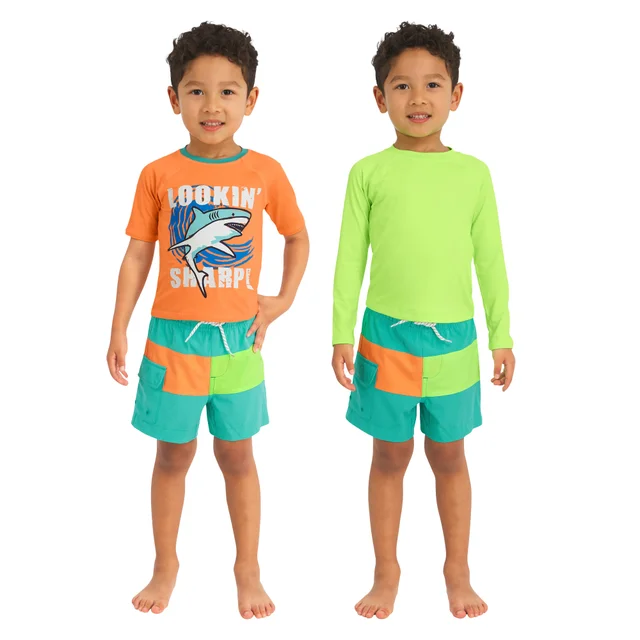 LANDS' END KIDS' 3PC SWIM SET