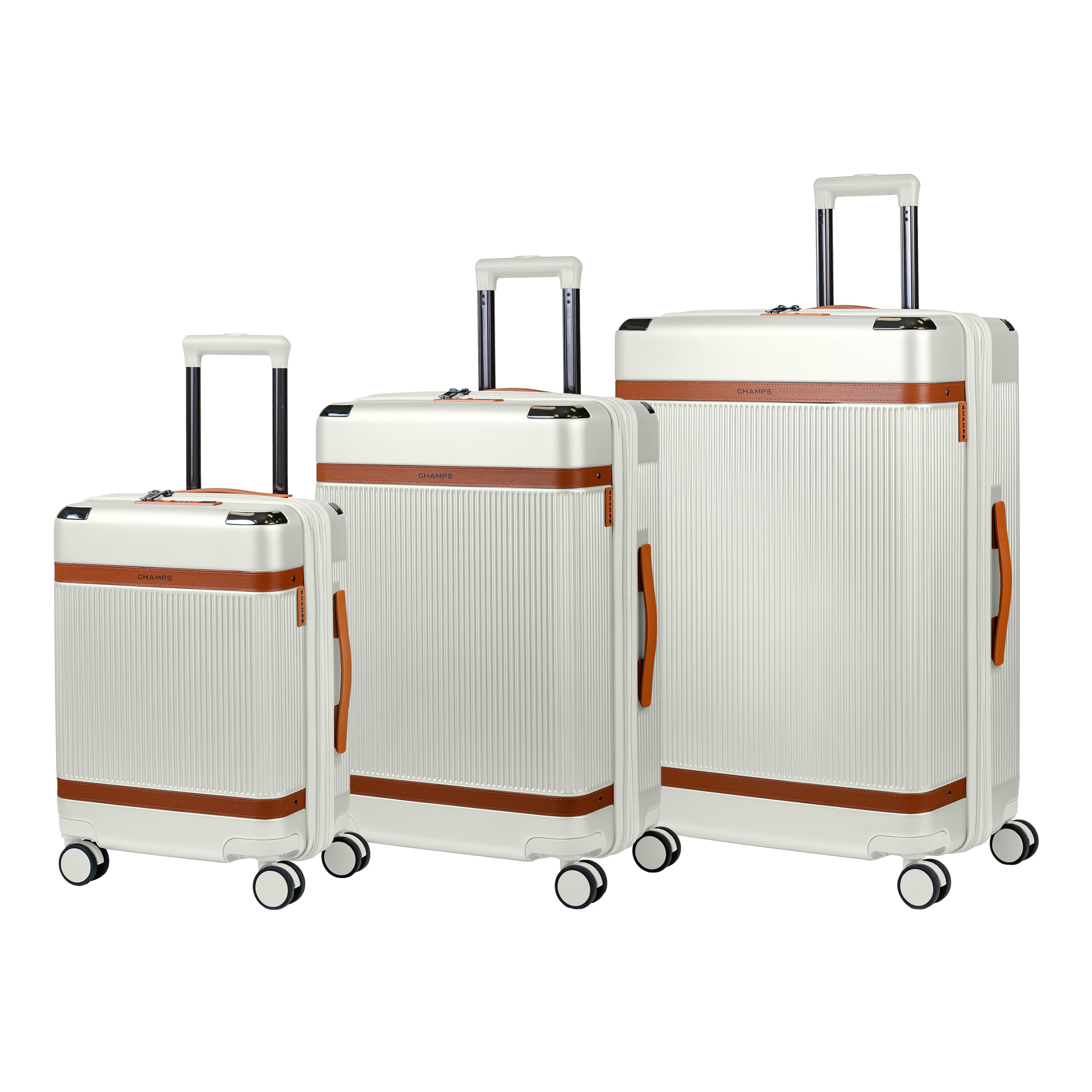 Champs - Vintage Air 3-piece Hardside Luggage Set