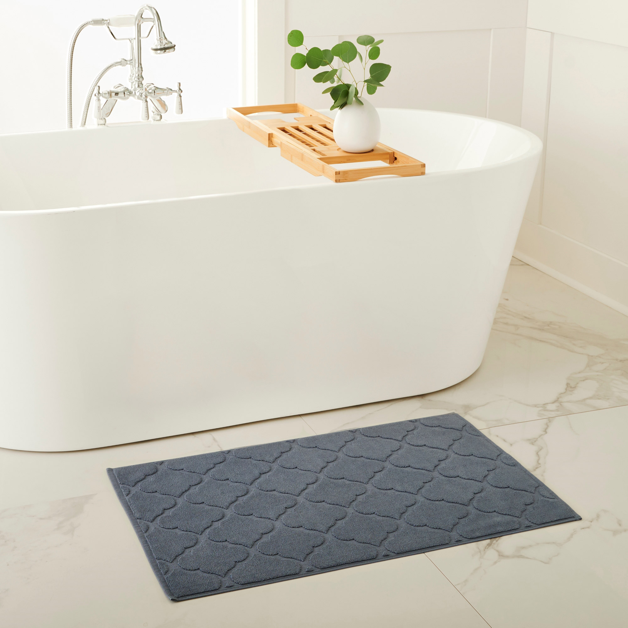 WelHome Geometric Tub Mats  2-pack