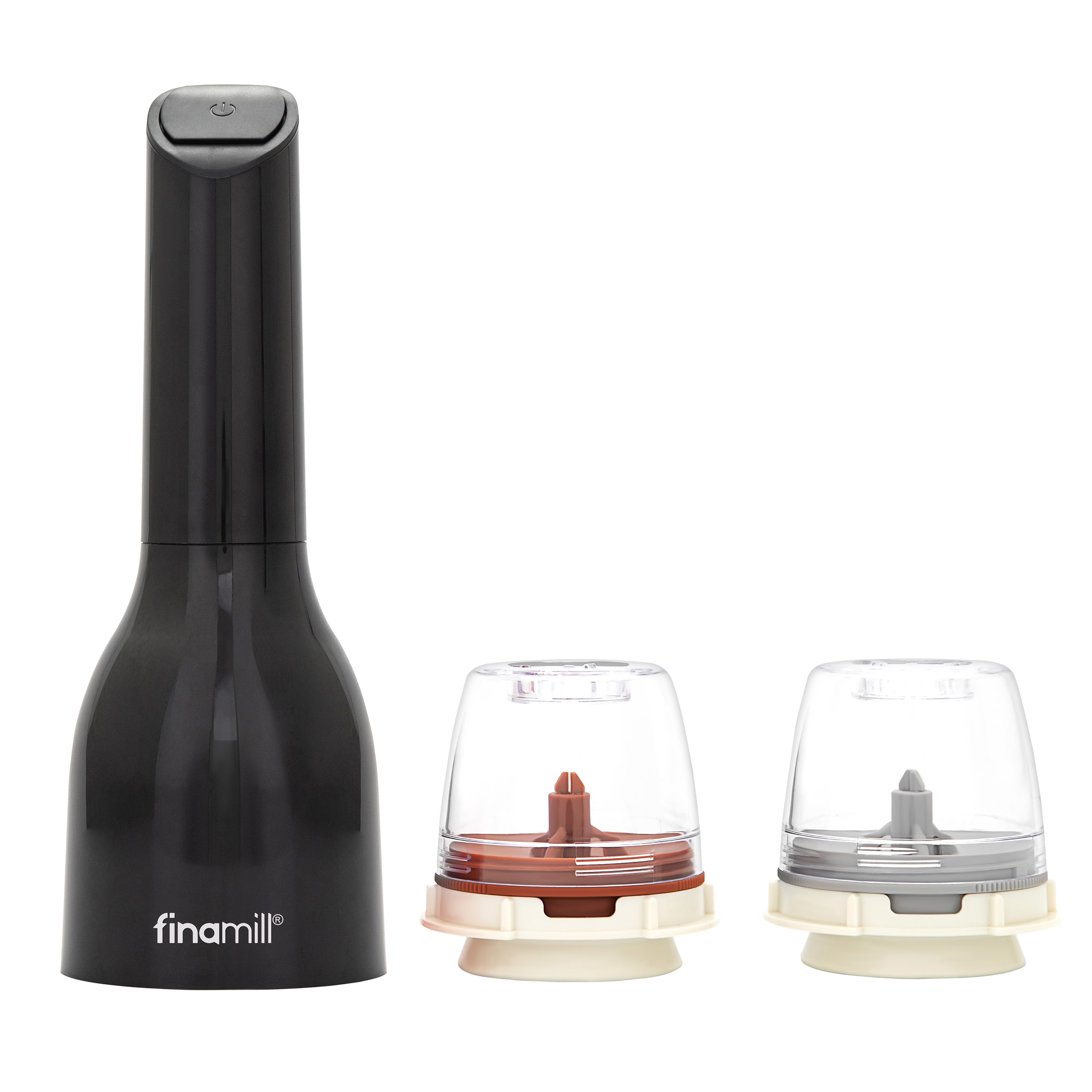 FinaMill Rechargeable Spice Grinder with 2 Pods