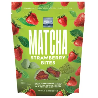 EDWARD MARC MATCHA STRAWBERRIES 18 OZ