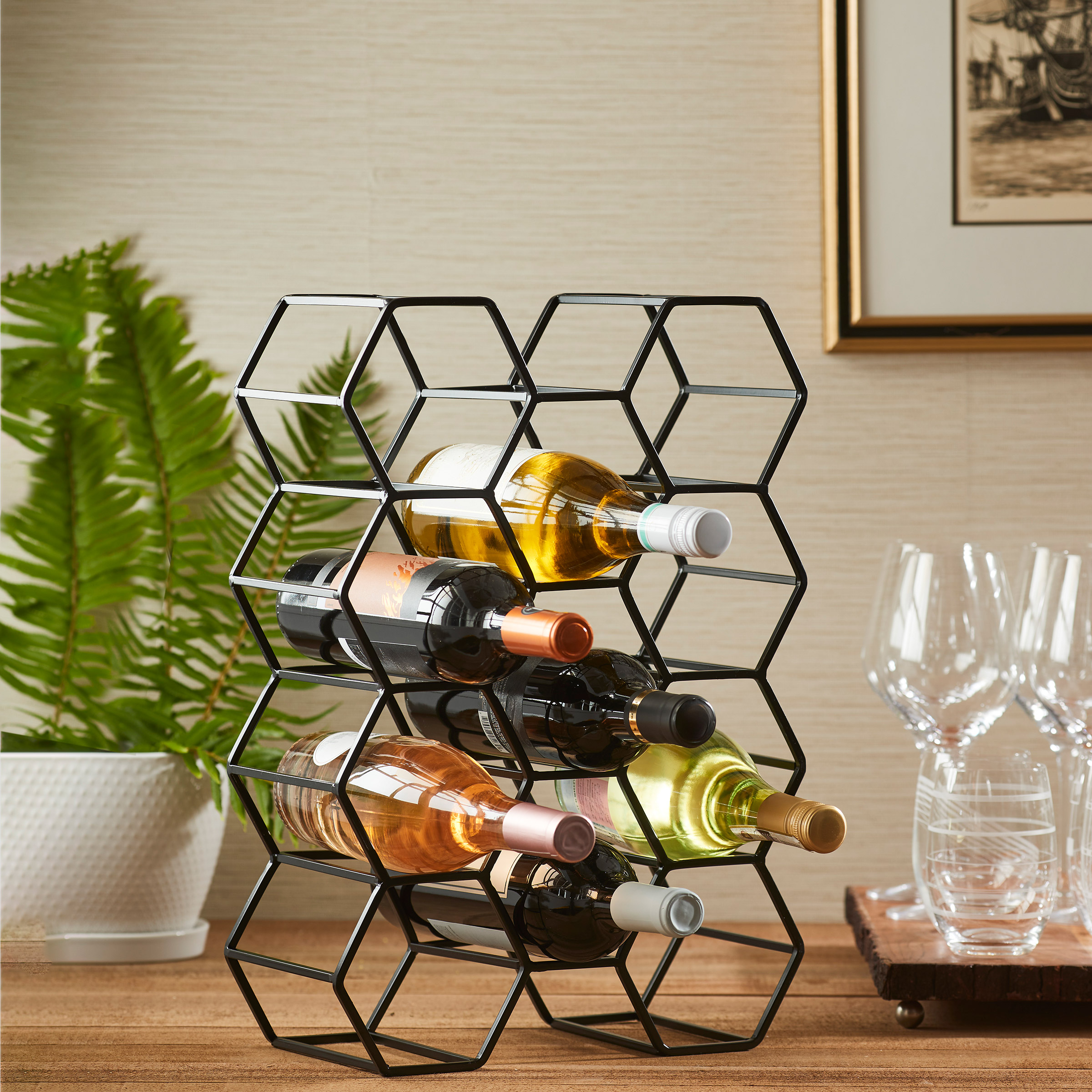 11 Bottle Wine Rack