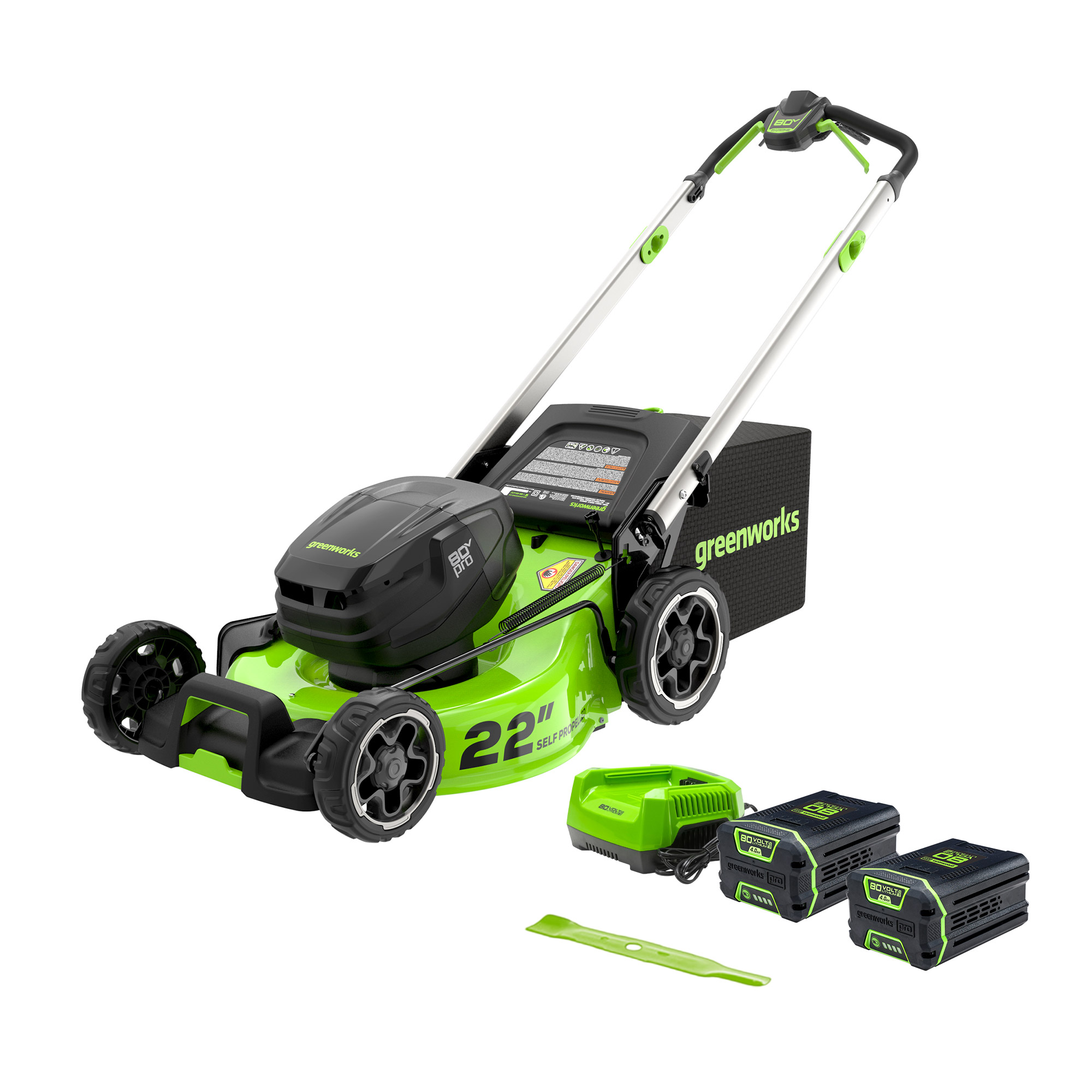 Quickly 2kg×4p Greenworks 80V 22