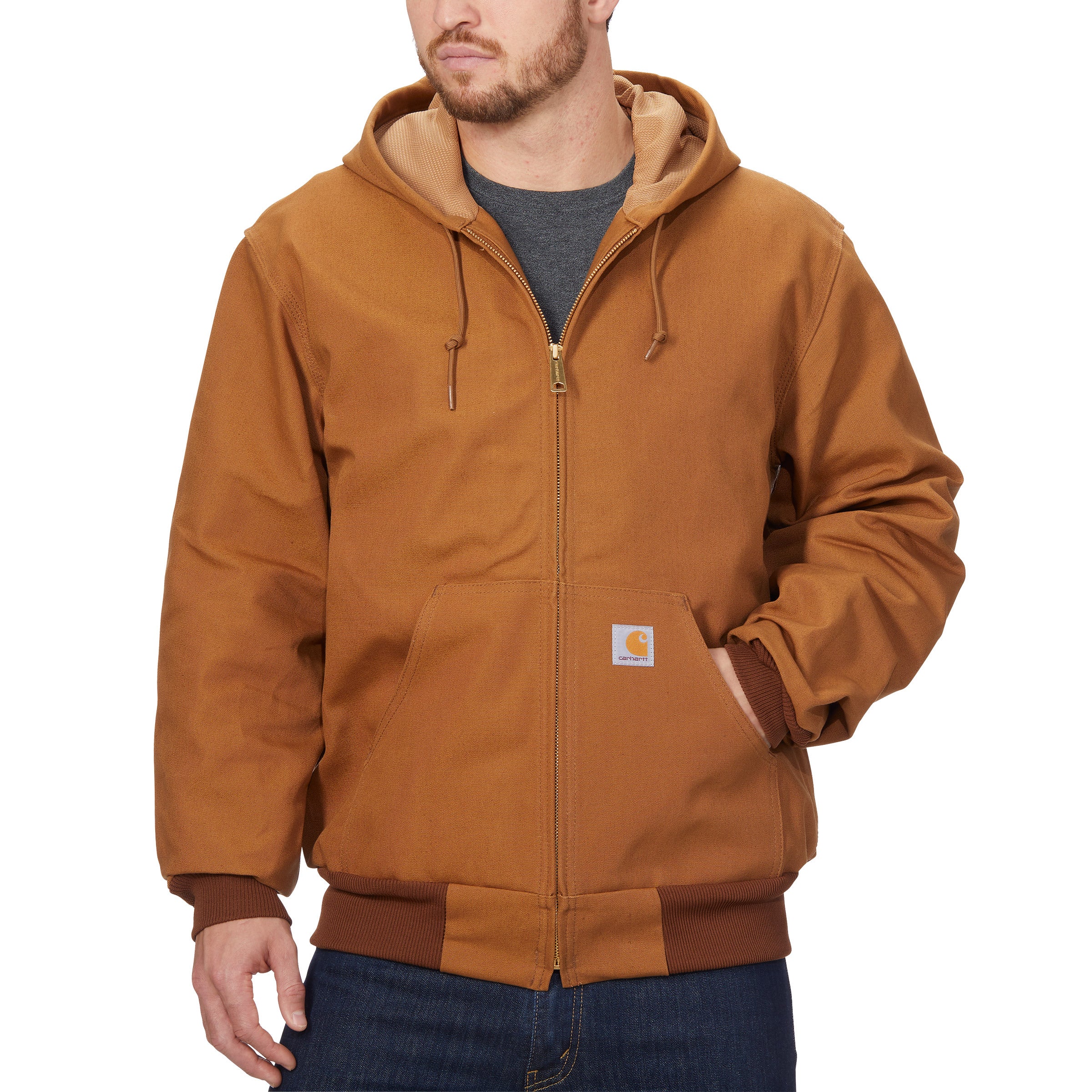 ジャケット・アウター Carhartt Duck Jacket S made in USA Carhartt Men's Thermal Lined Duck Jacket | Costco