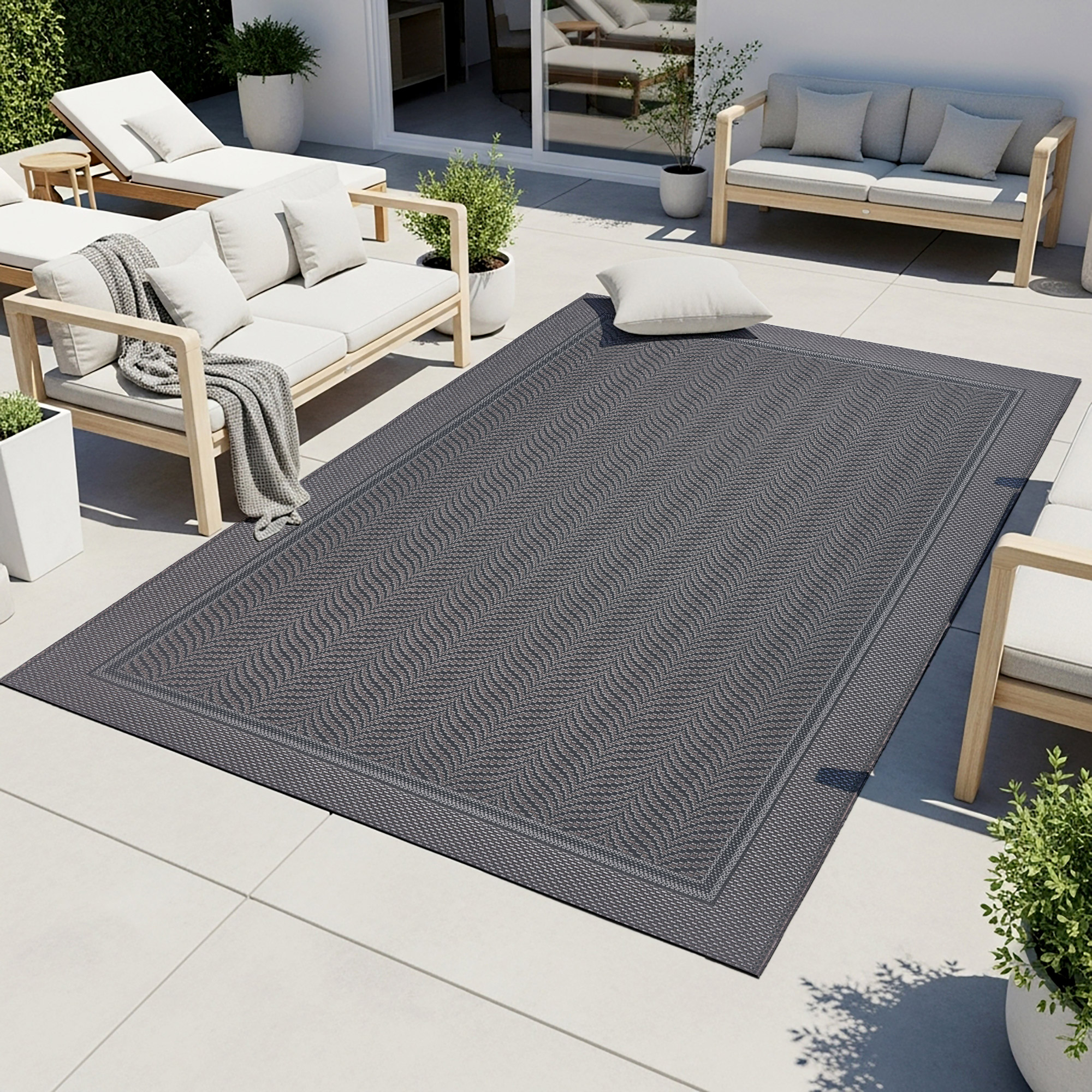 Gertmenian Toscana Collection Aditi Outdoor Area Rug | Costco