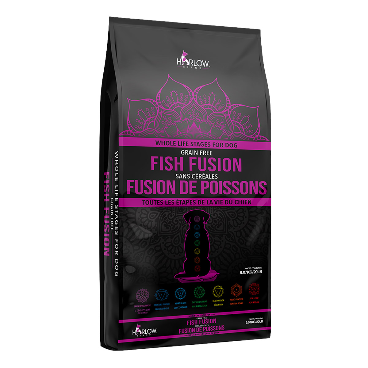 Harlow Blend Fish Fusion Grain-free All Life Stages Dog Formula, 9.07kg ...