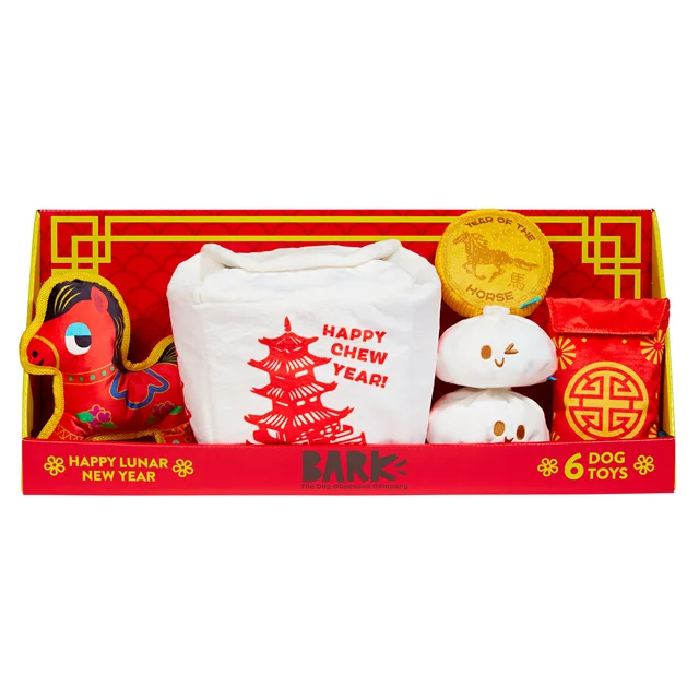 BARK LUNAR TOYS 6PK LUNAR NEW YEAR TOYS