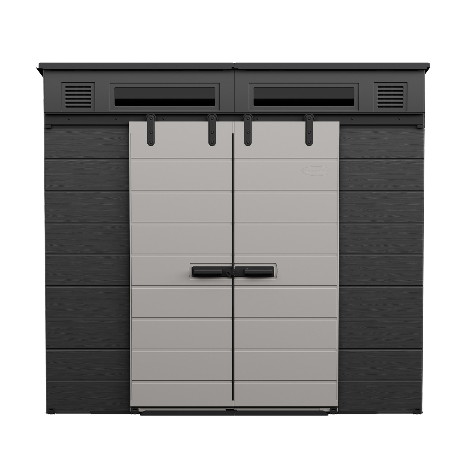 Suncast Modernist 8'x7' Dual Barn Door Storage Shed | Costco