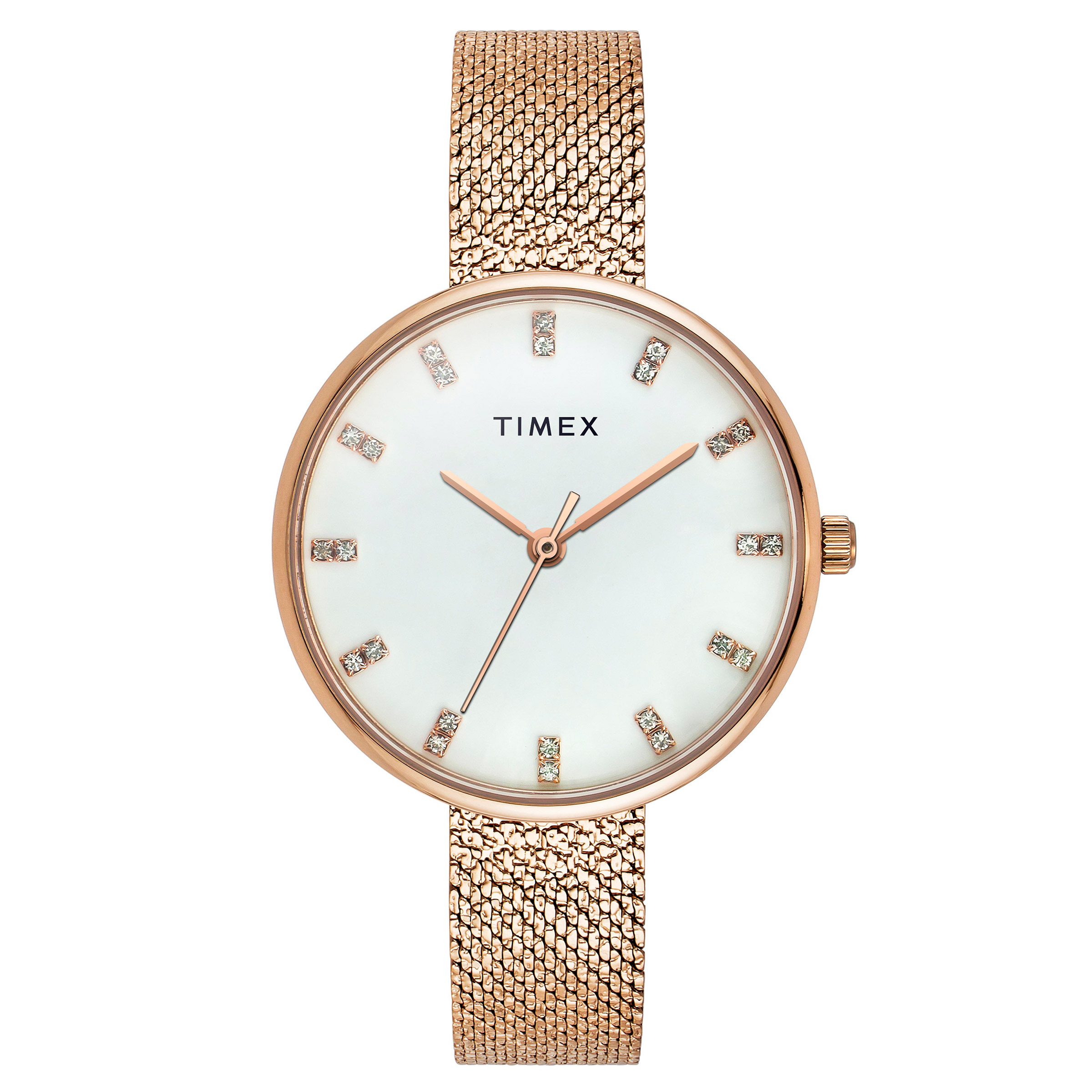 Timex White Dial Women's Watch