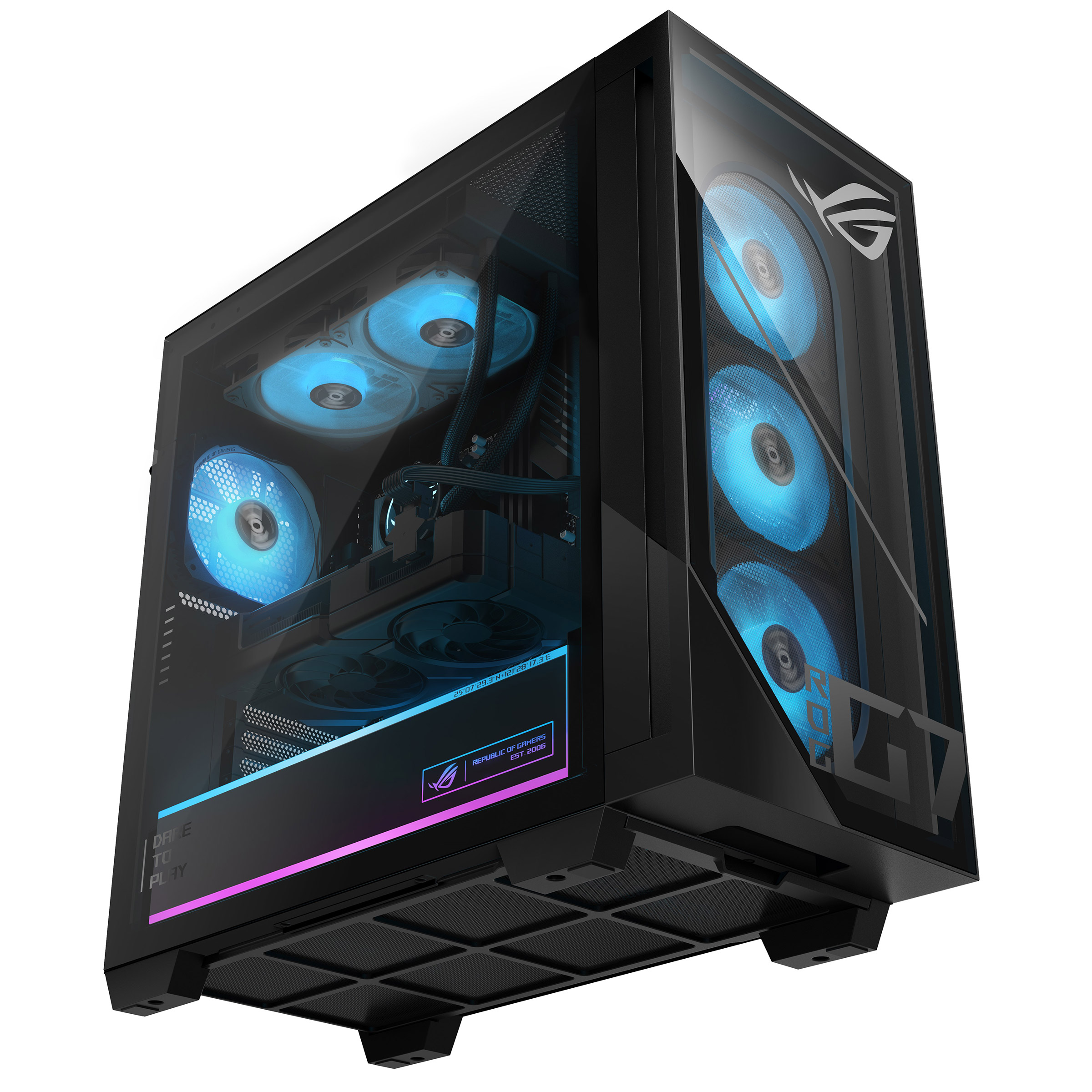 ASUS ROG GM700 58L Gaming Desktop - AMD Ryzen 7 8700F Processor