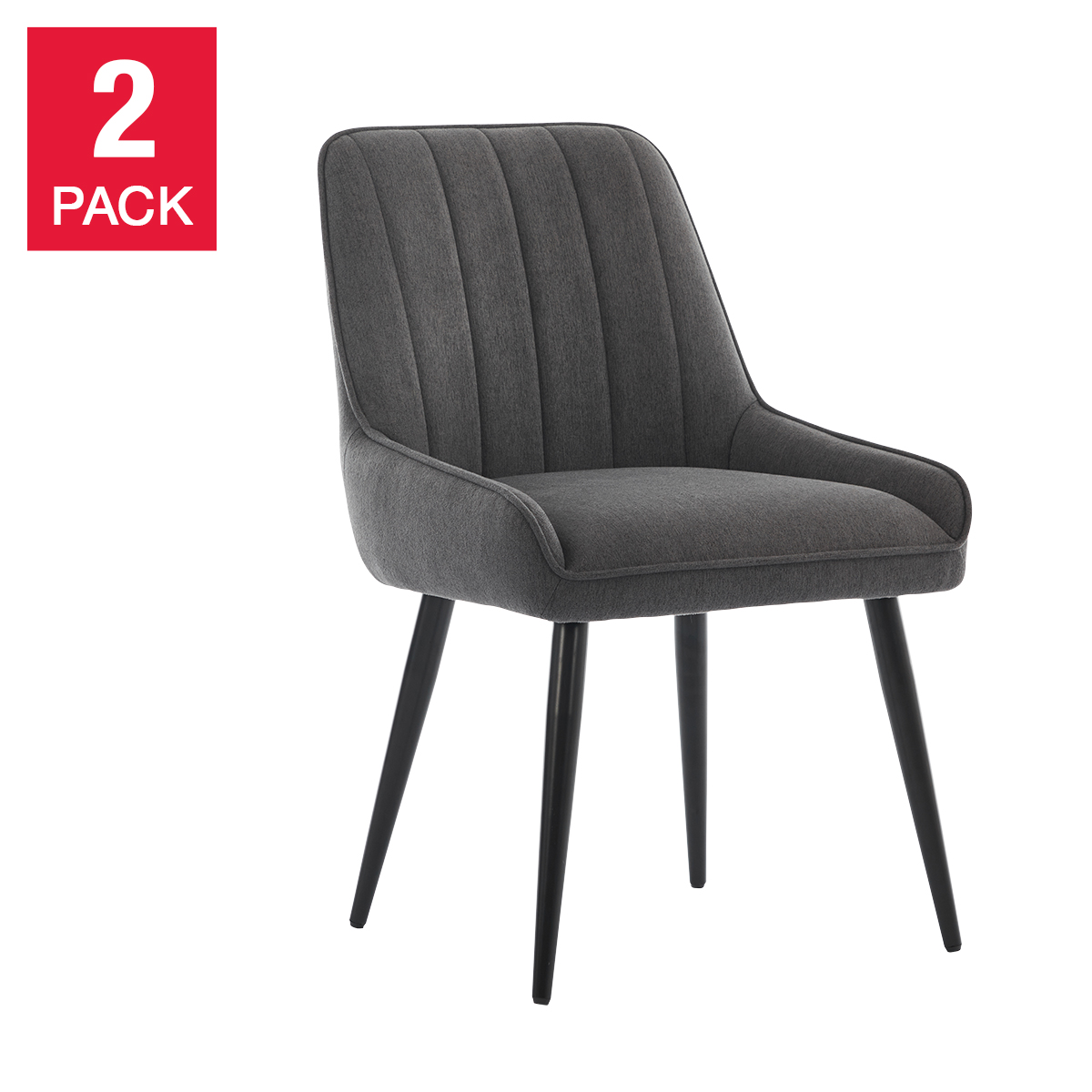 Gemini Fabric Dining Chair, 2-pack