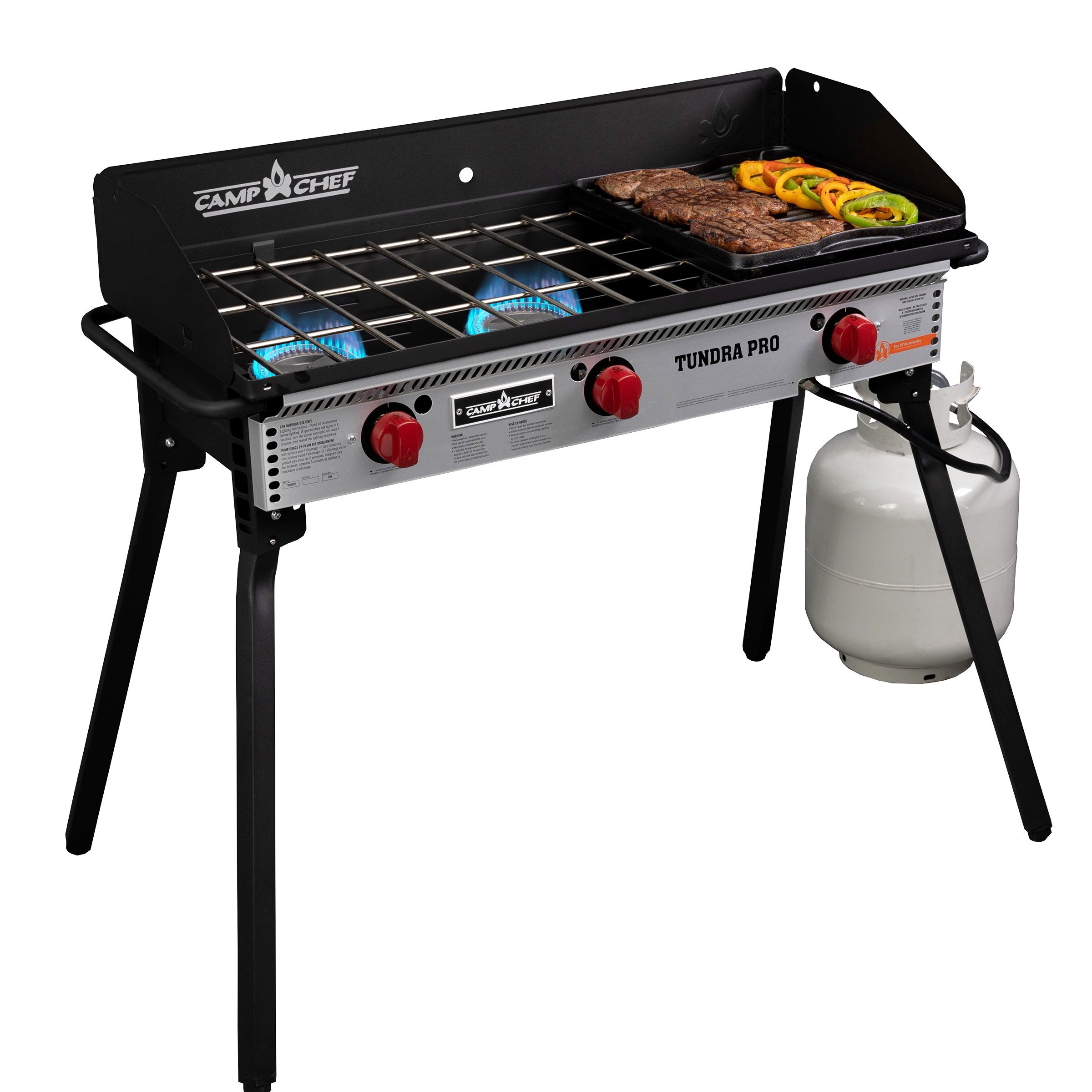 Camp Chef Tundra 3 Burner Stove with Griddle | Costco