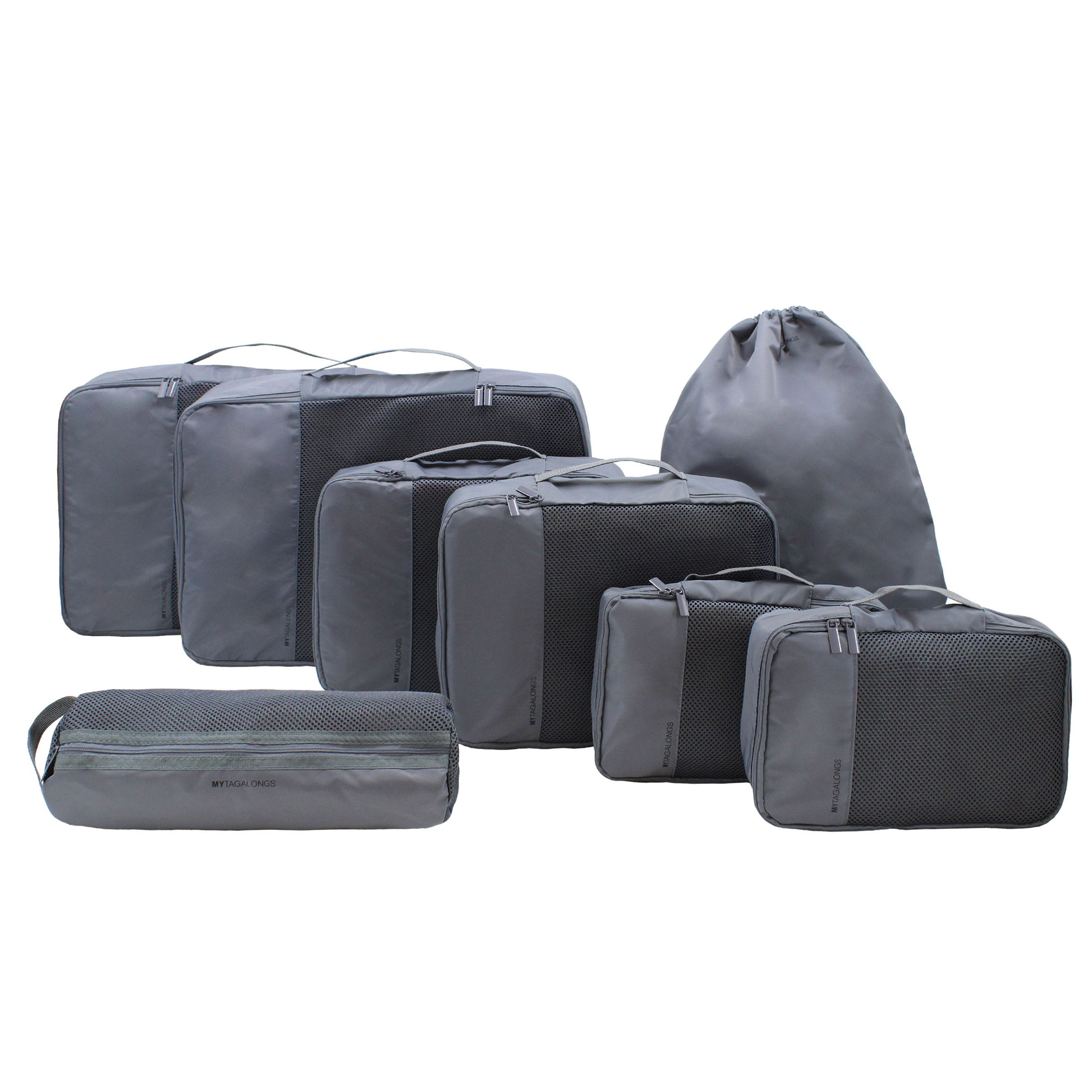 Mytagalongs Set of 8 Packing Cubes 