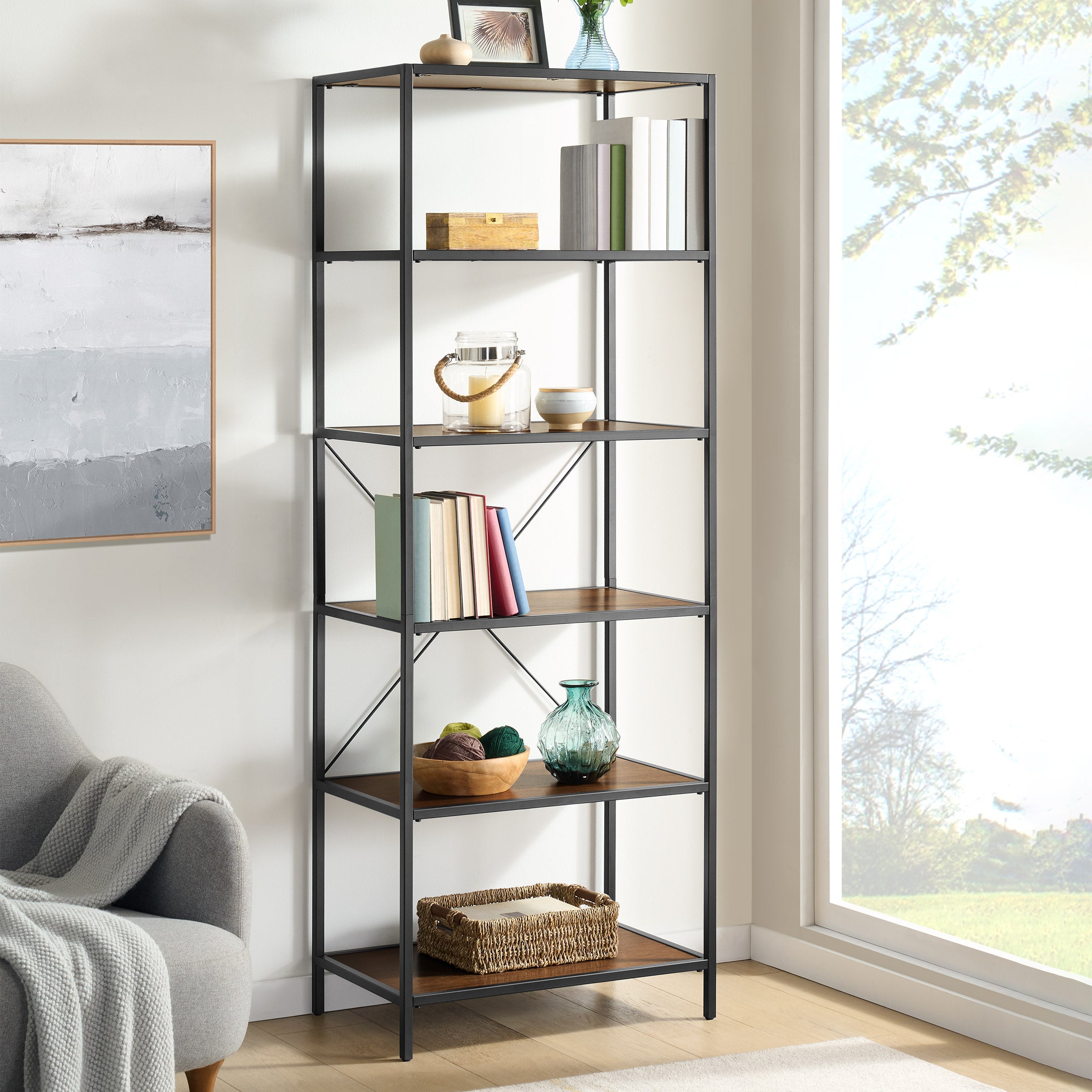 Pierson 76” Bookcase