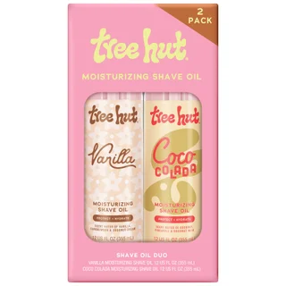 Tree Hut Moisturizing Shave Oil, Vanilla and Coco Colada, 12 fl oz, 2-pack