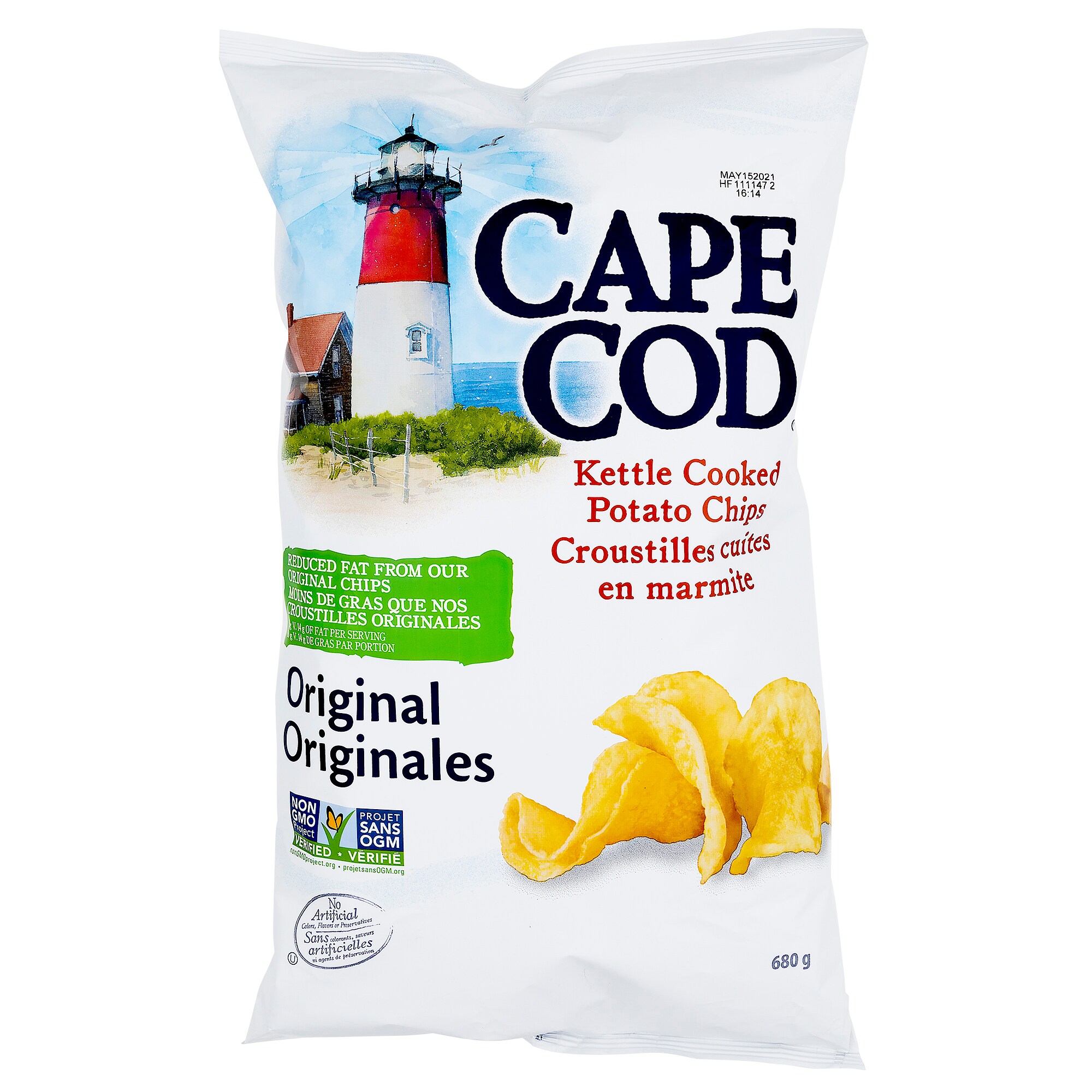 Cape Cod Kettle Cooked Potato Chips, 680 g