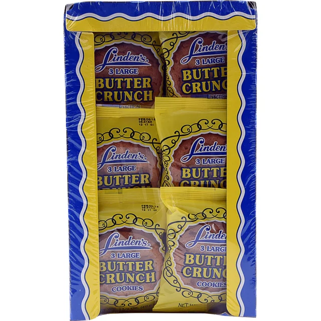 Linden's Butter Crunch, 1.969 lbs, 18-count