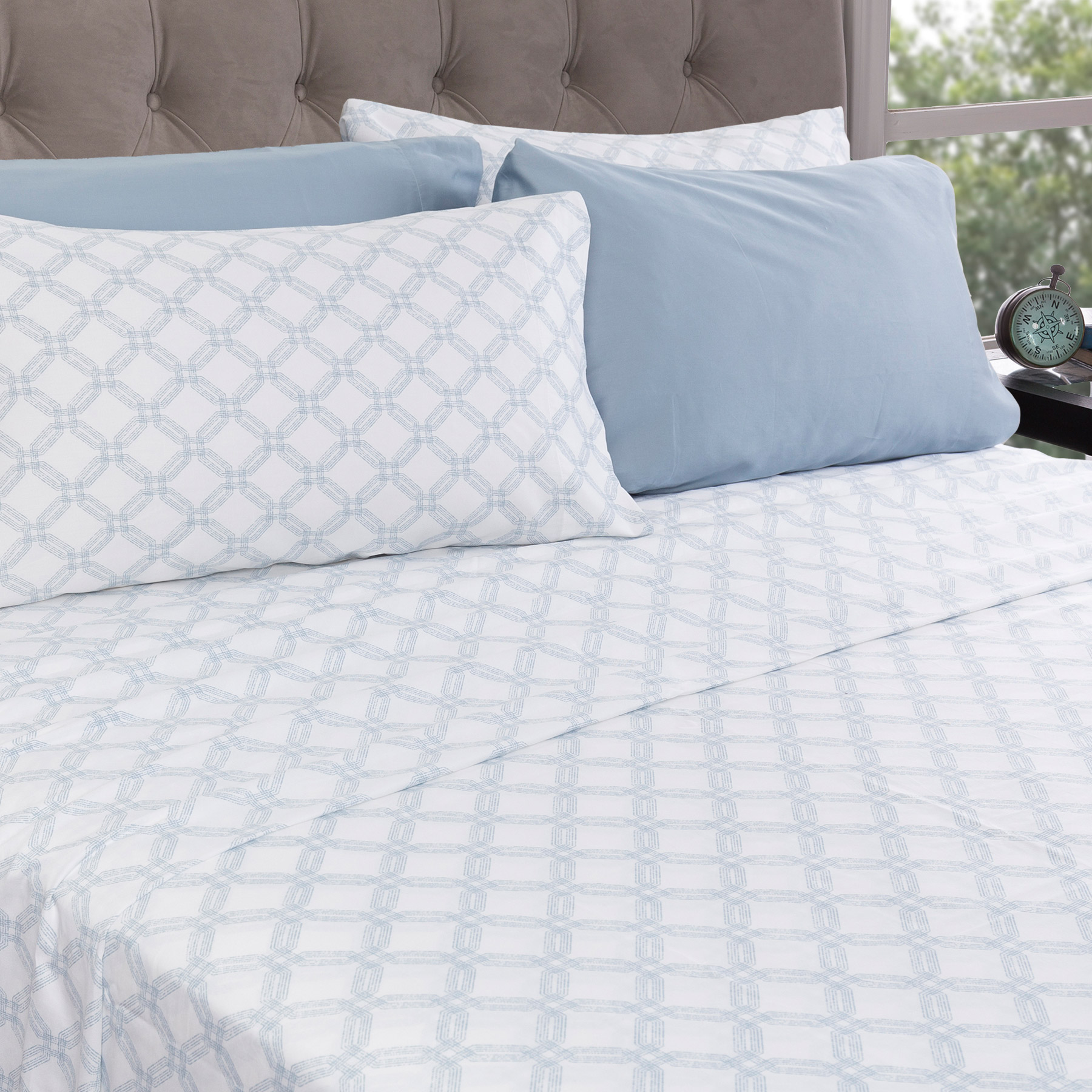 Raymond Waites Organic 6-piece Sheet Set Costco