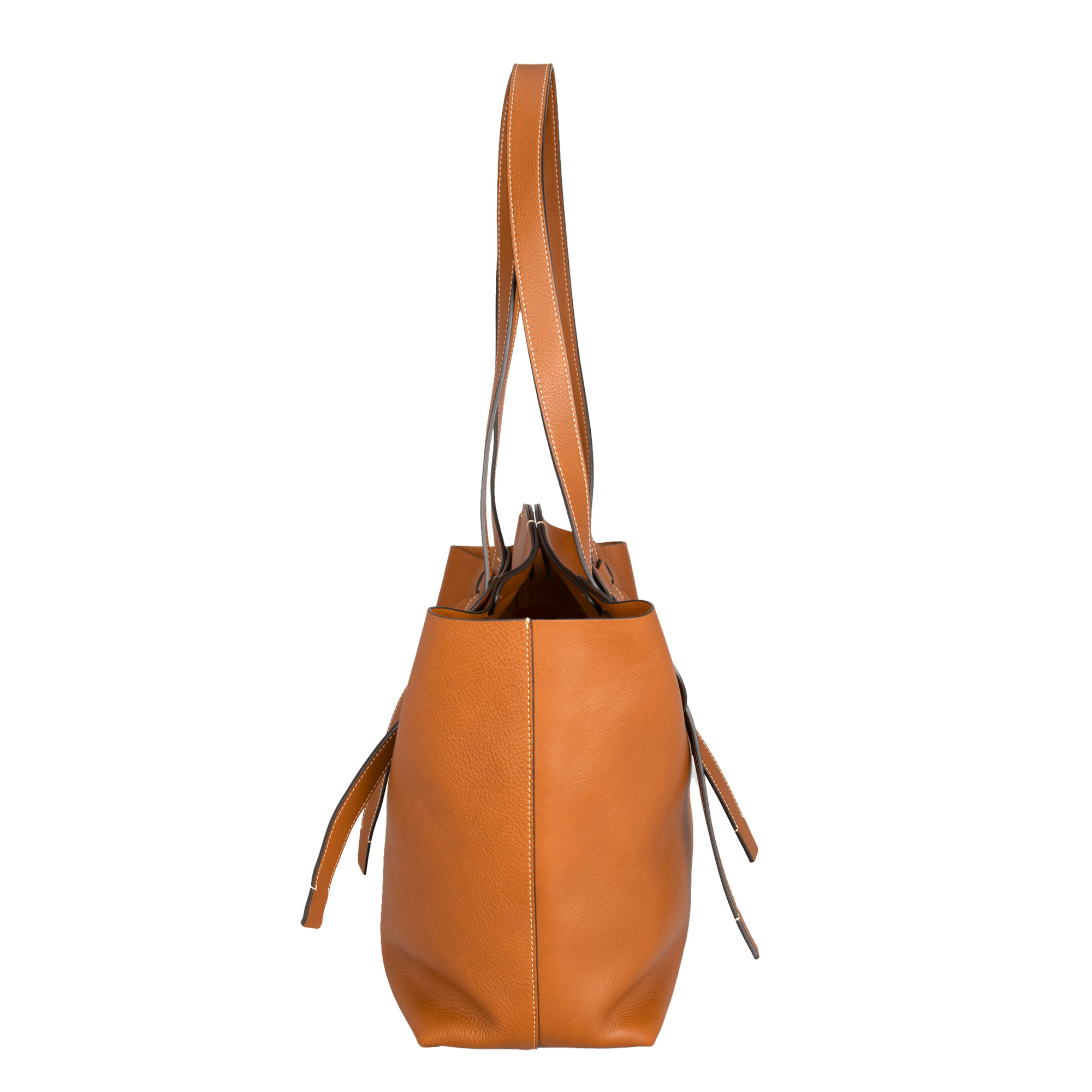 Chloe Darryl Tote Bag, Caramel Brown | Costco