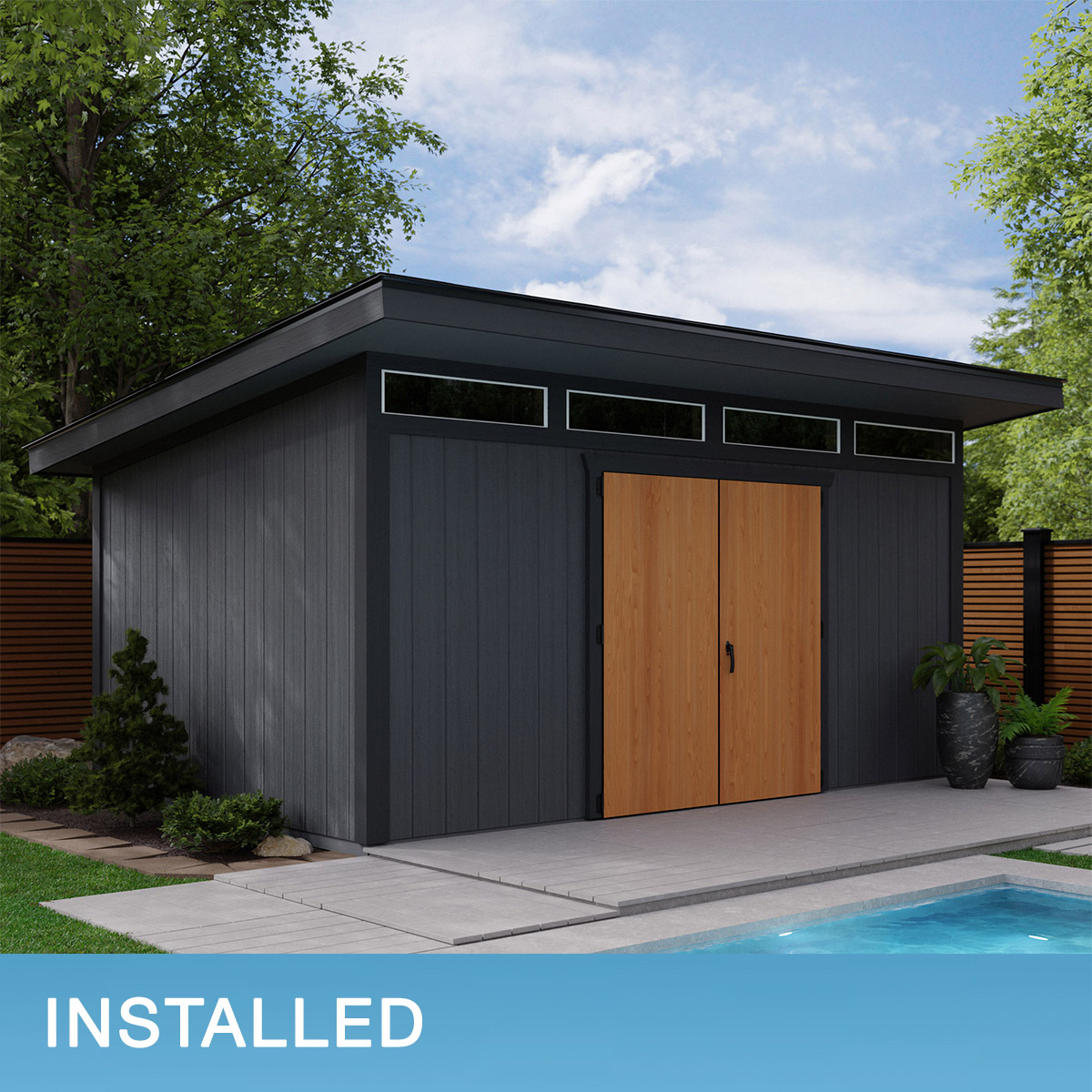 Installed Sheds by Gorilla -  Prestige Outdoor Sheds