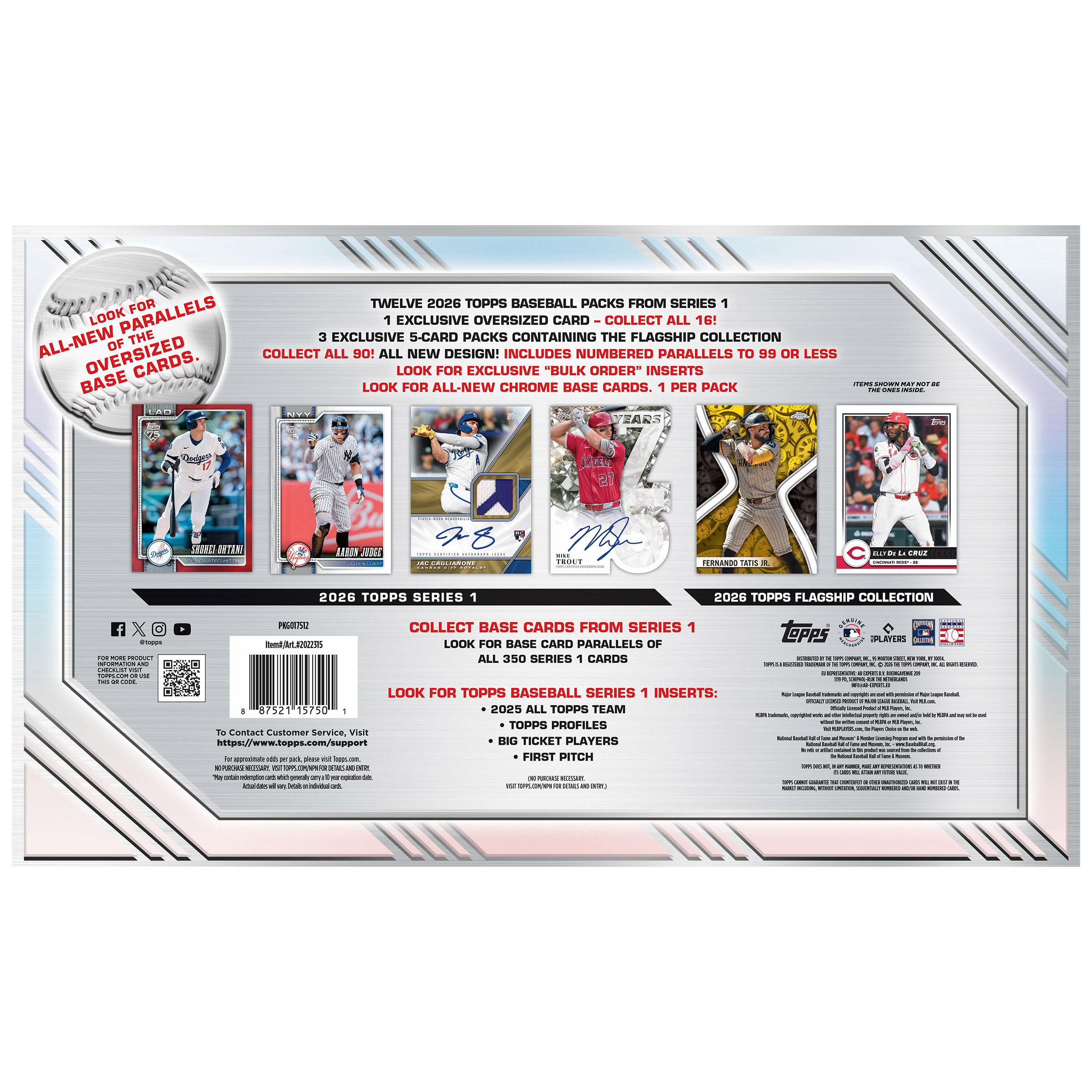 2026 Topps Baseball Series 1 Collection | Costco