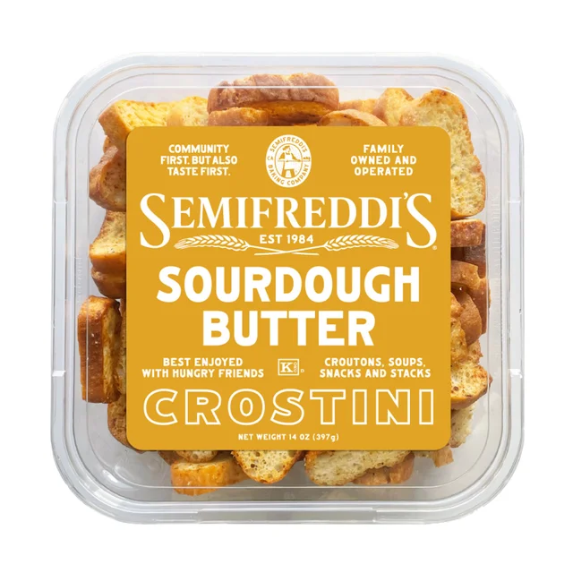 SEMIFREDDI'S BUTTER CROSTINI 14 OUNCES
