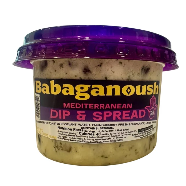 TAL'S MEDITERRANEAN BABAGANOUSH 16 OZ