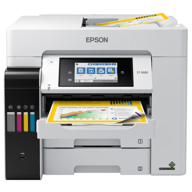 EcoTank Pro ET-5880 All-in-One Cartridge-Free Supertank Printer