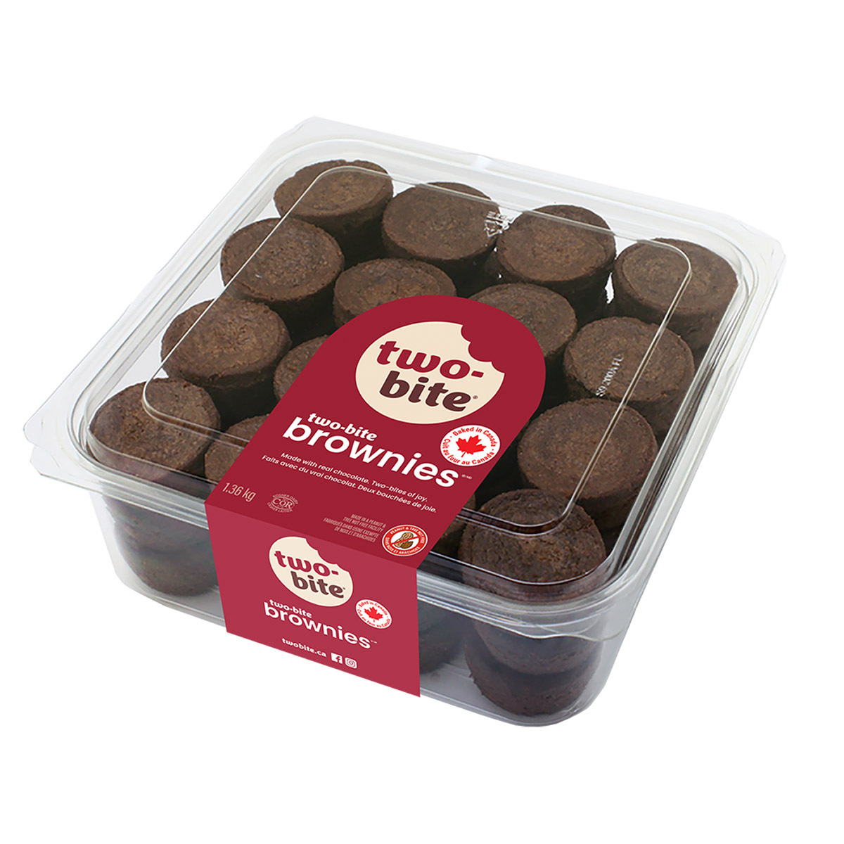 Two-Bite Brownies, 1.36 kg