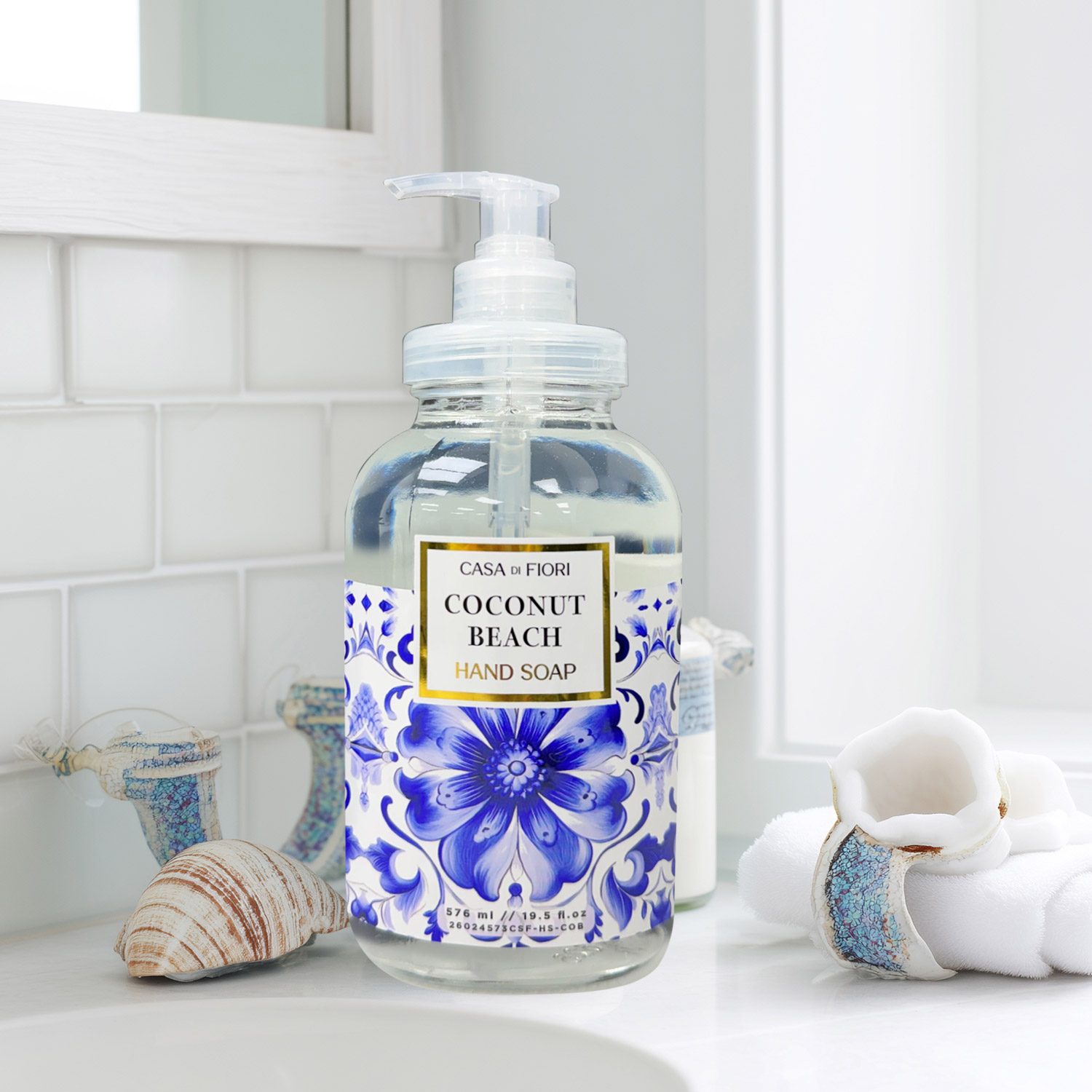 fpシャントリ×4セット Casa Di Fiori Hand Soap, 19.5 fl oz, 4-count | Costco