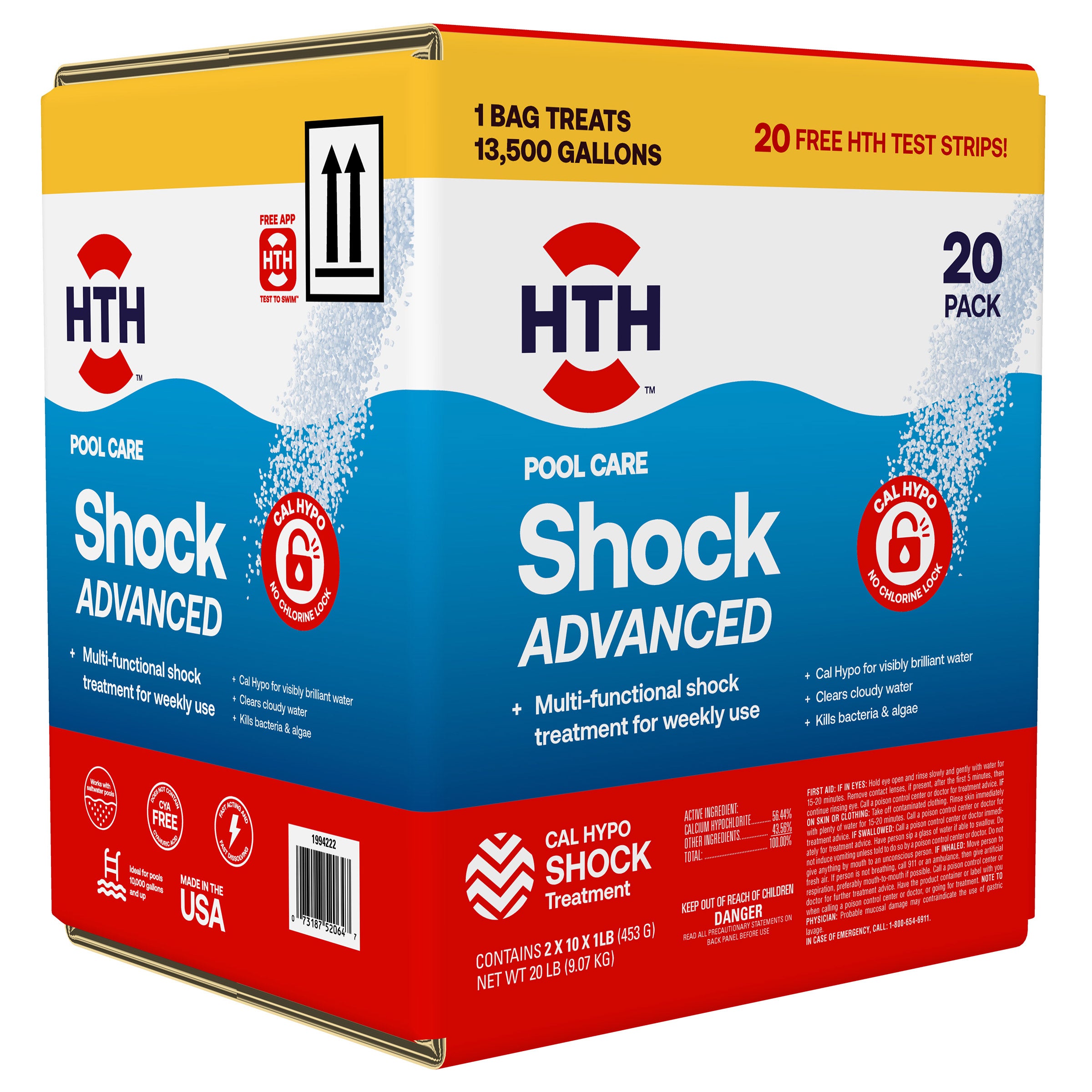 HTH Pool Care Shock Advanced All-in-one