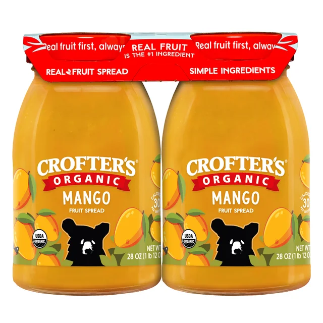 ORGANIC MANGO SPREAD2/28Z CROFTERS T60H6 P360