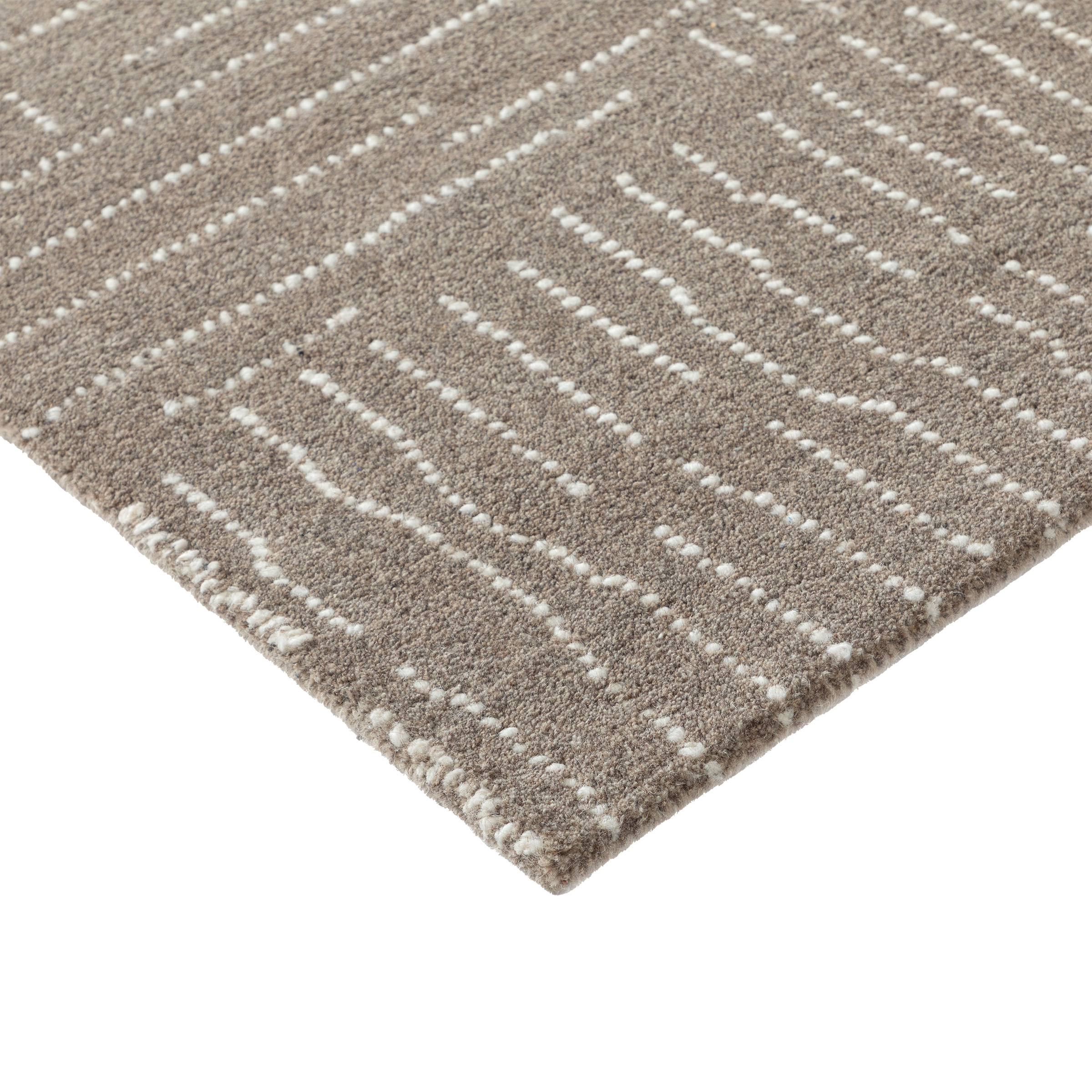 Obeetee Nomad Wool Area Rug Collection, Zen Coffee | Costco