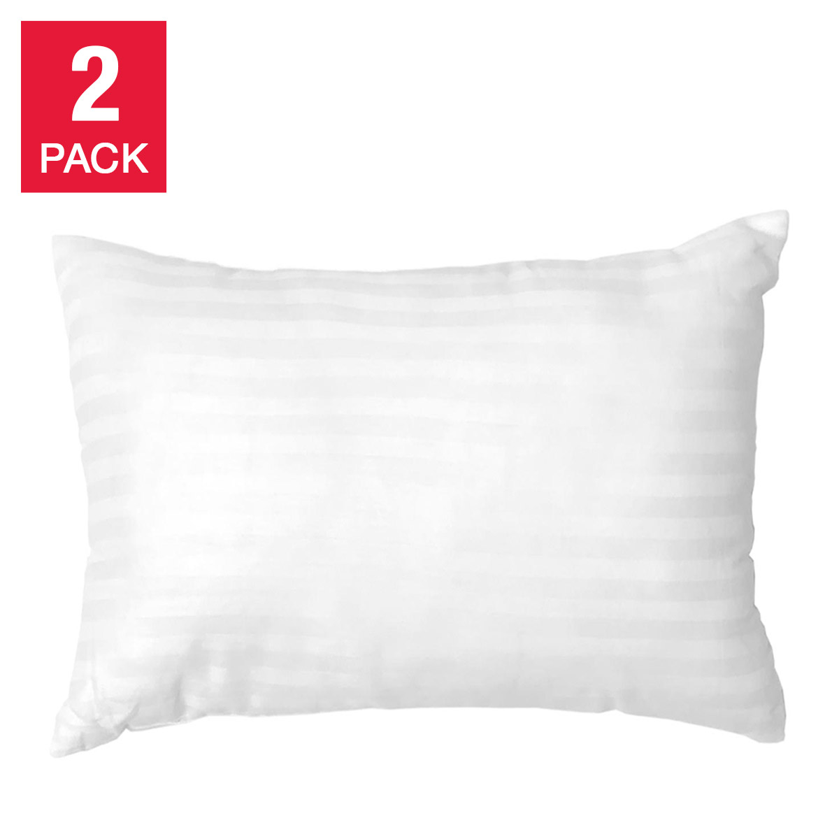 Roozt Home Gel-Fiber Pillow Inserts  2-pack