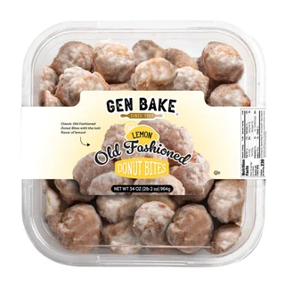 Gen Bake Old Fashioned Lemon Donut Bites, 34 oz